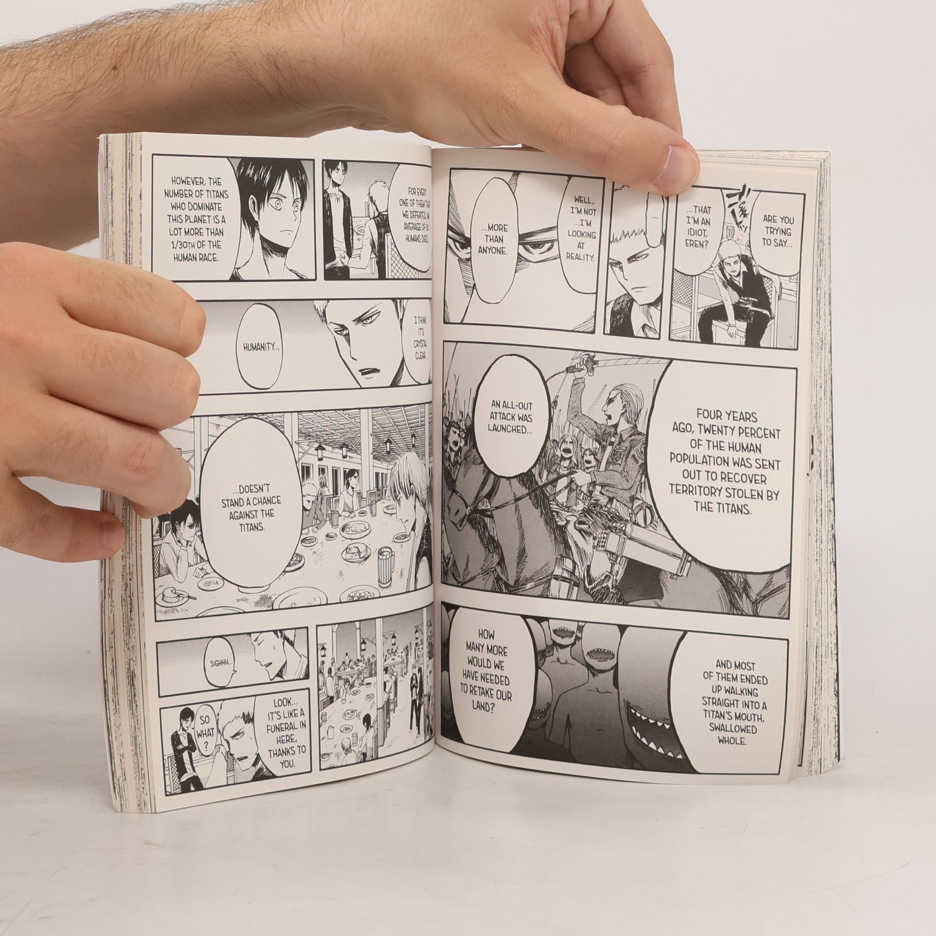 Hajime Isayama Attack on Titan vol. 1