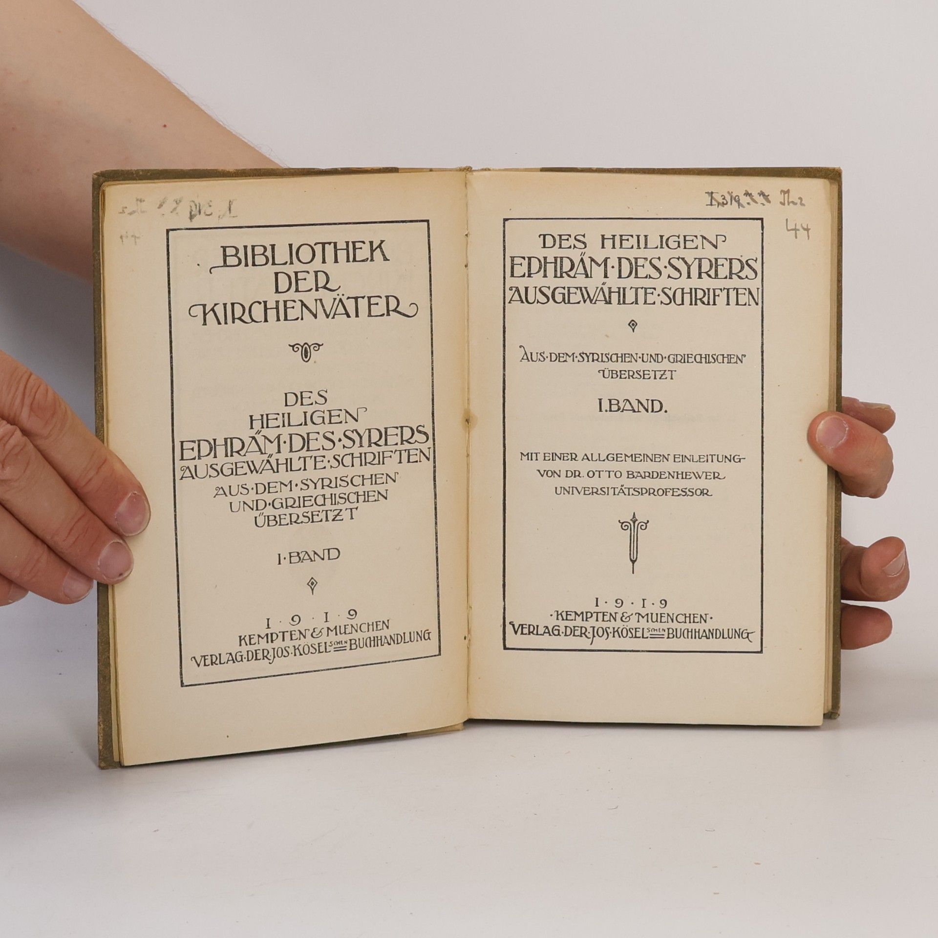 Autorenkollektiv Bibliothek der Kirchenvärter