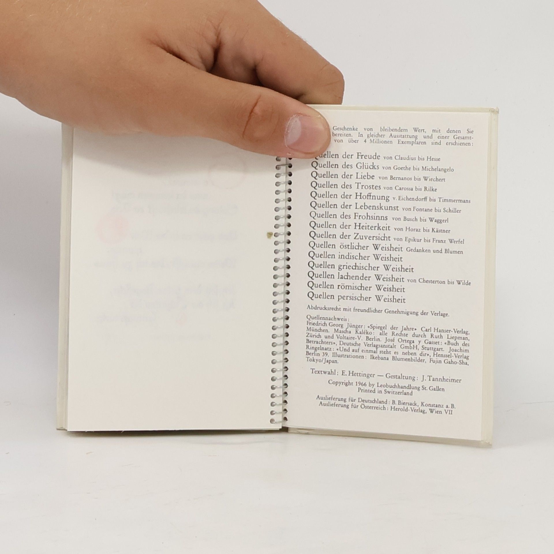 Various authors Quellen der Zuneigung