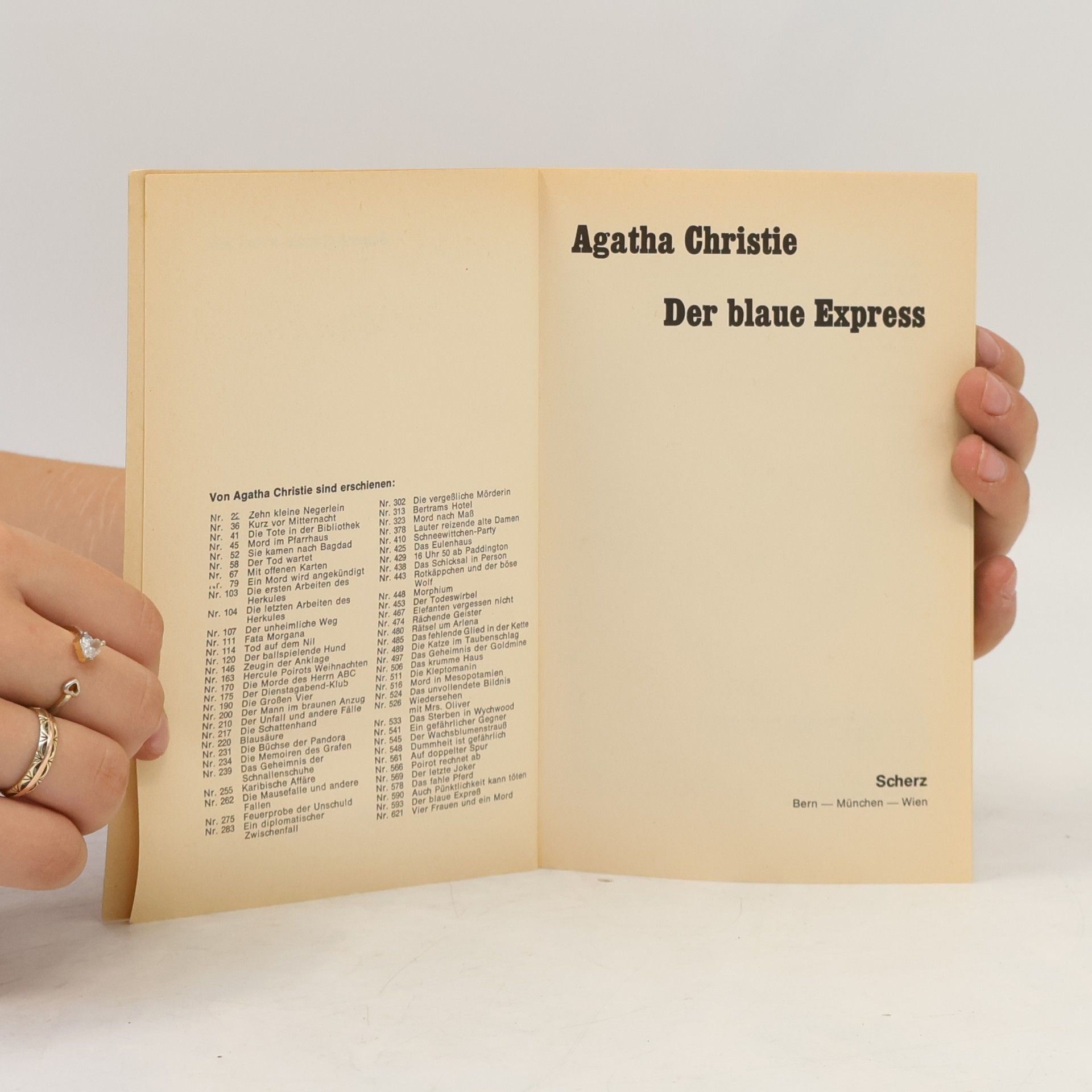 Agatha Christie Der blaue Express