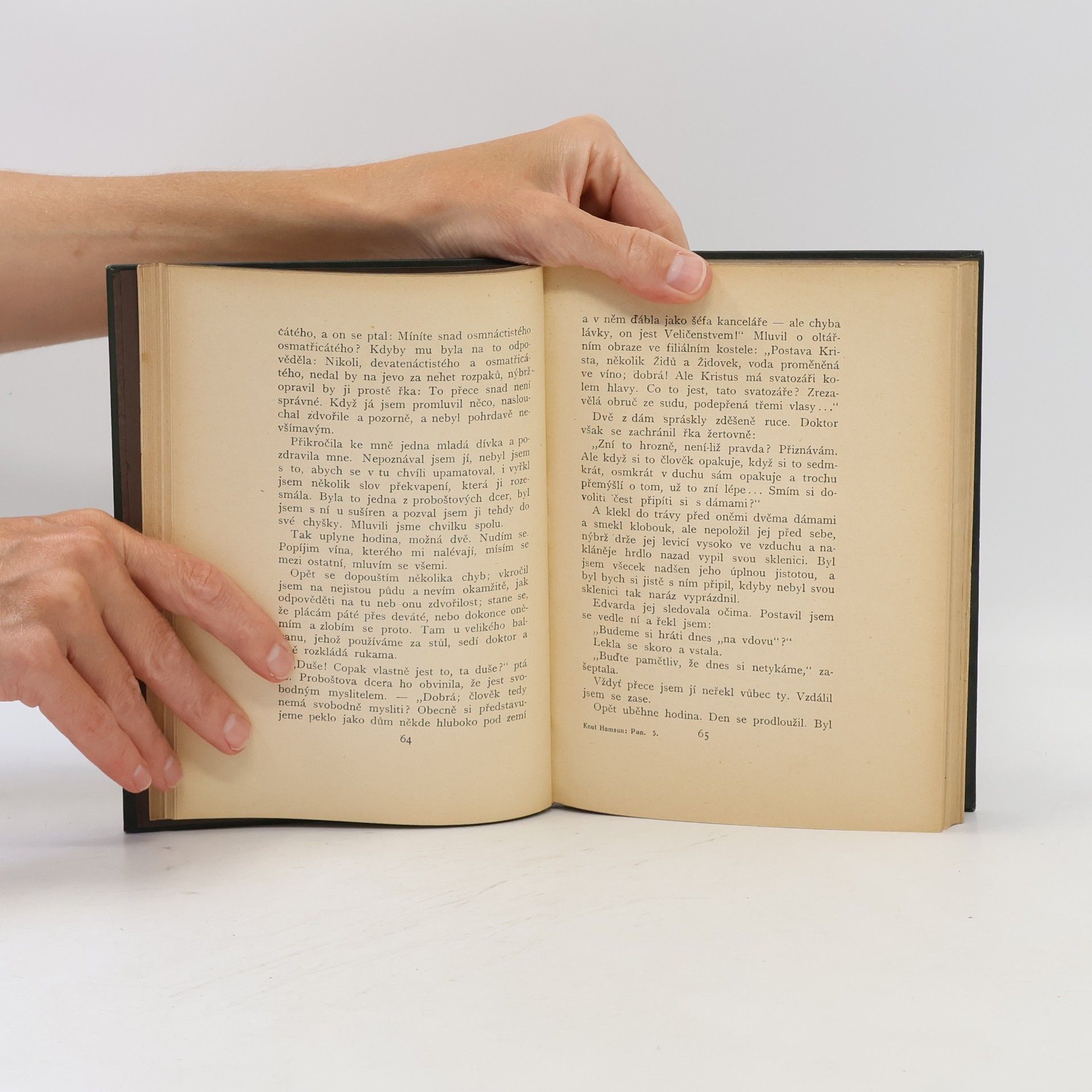 Knut Hamsun Pan. Z papírů poručíka Tomáše Glahna