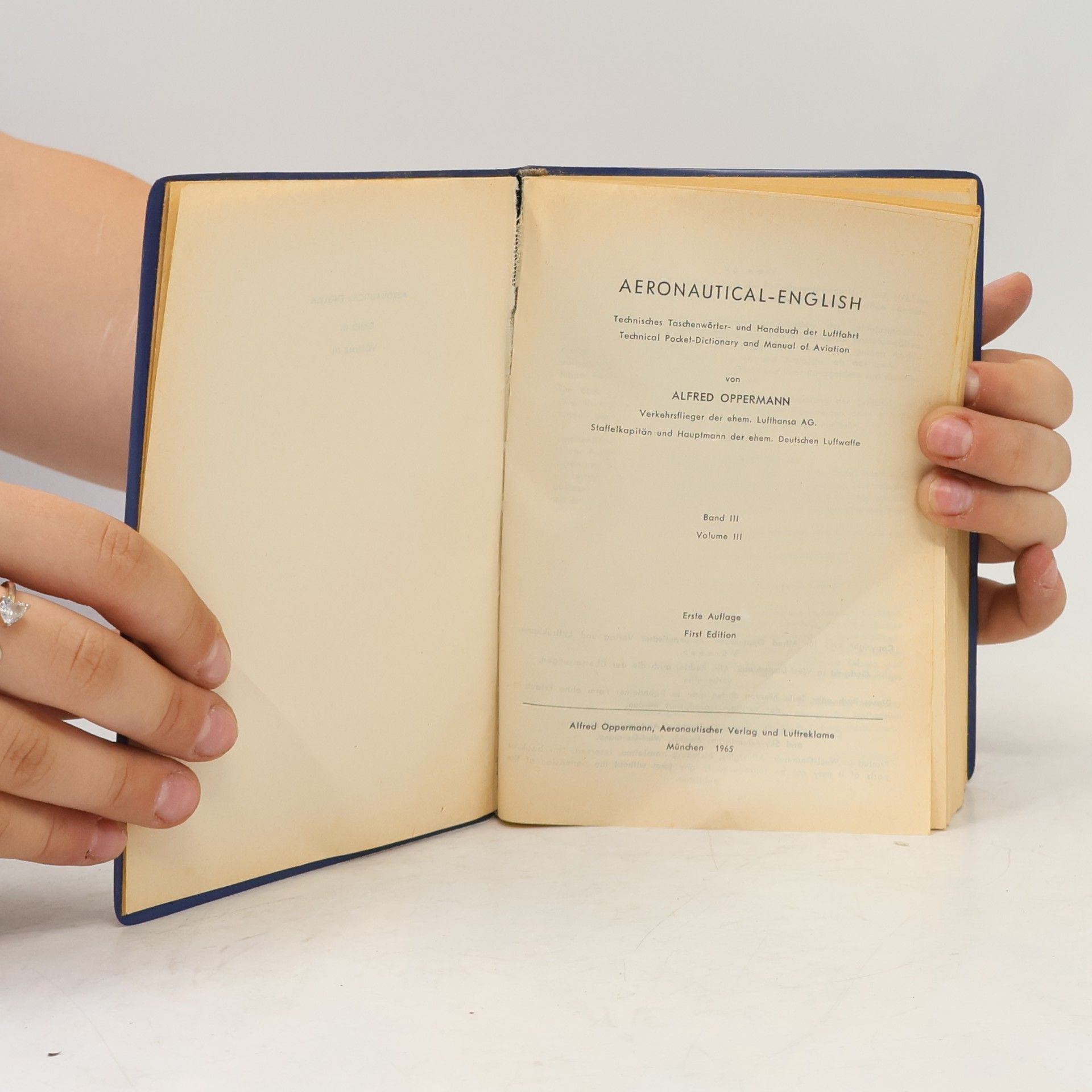 Alfred Oppermann Aeronautical-English III
