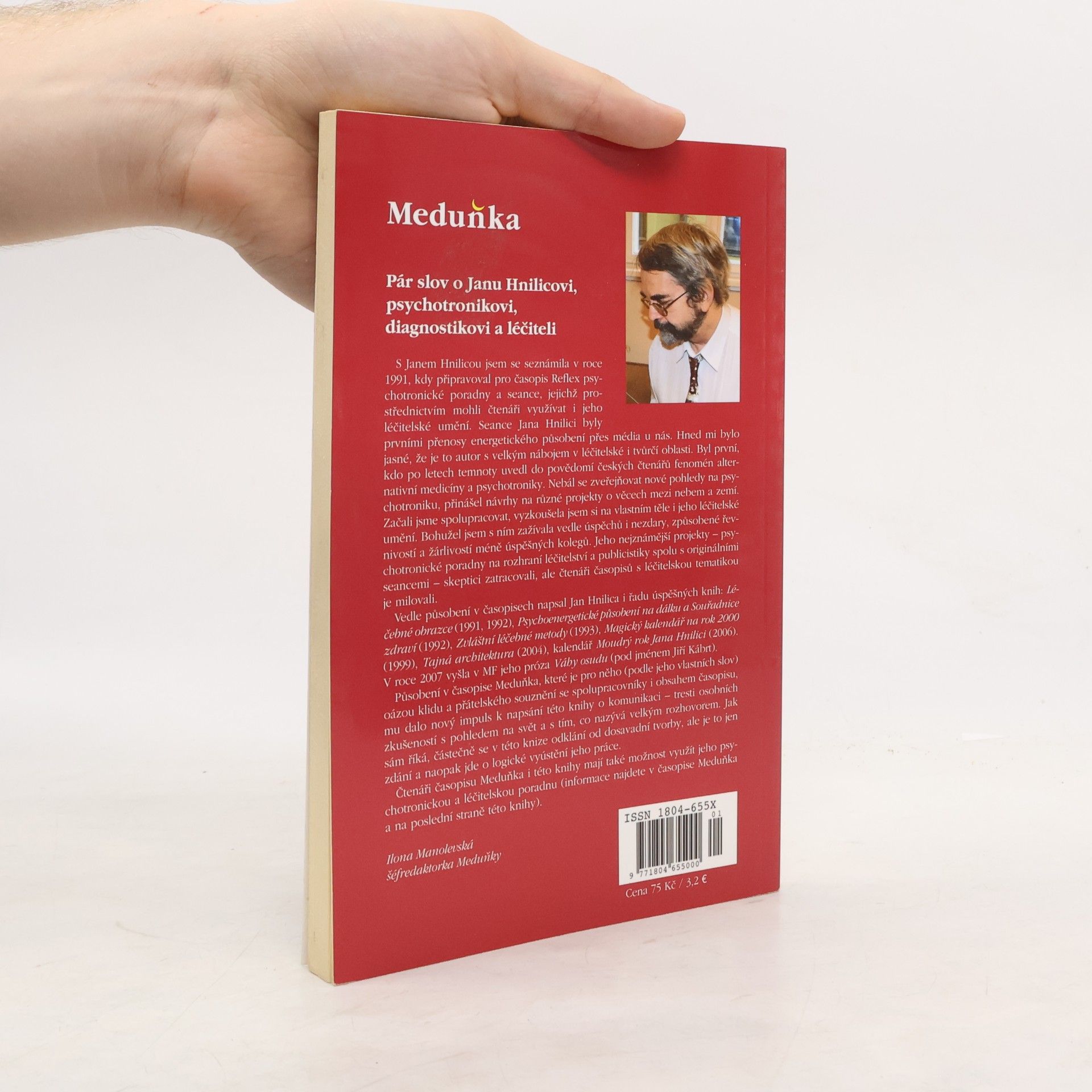Jan Hnilica Knihovnička Meduňky 9. Slova a dotyky