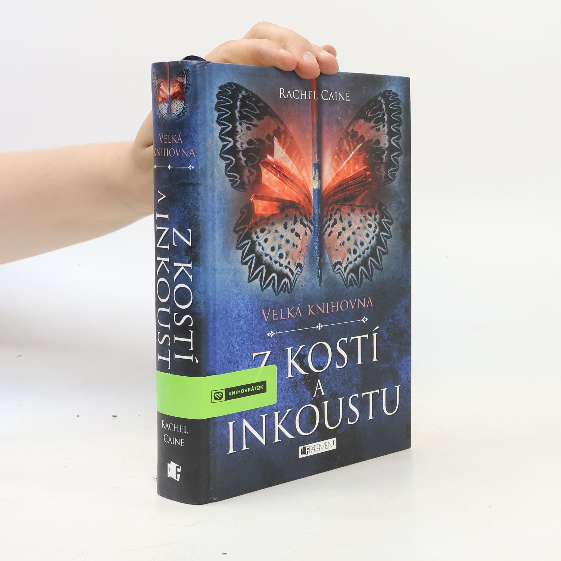 Rachel Caine Velká knihovna. Z kostí a inkoustu