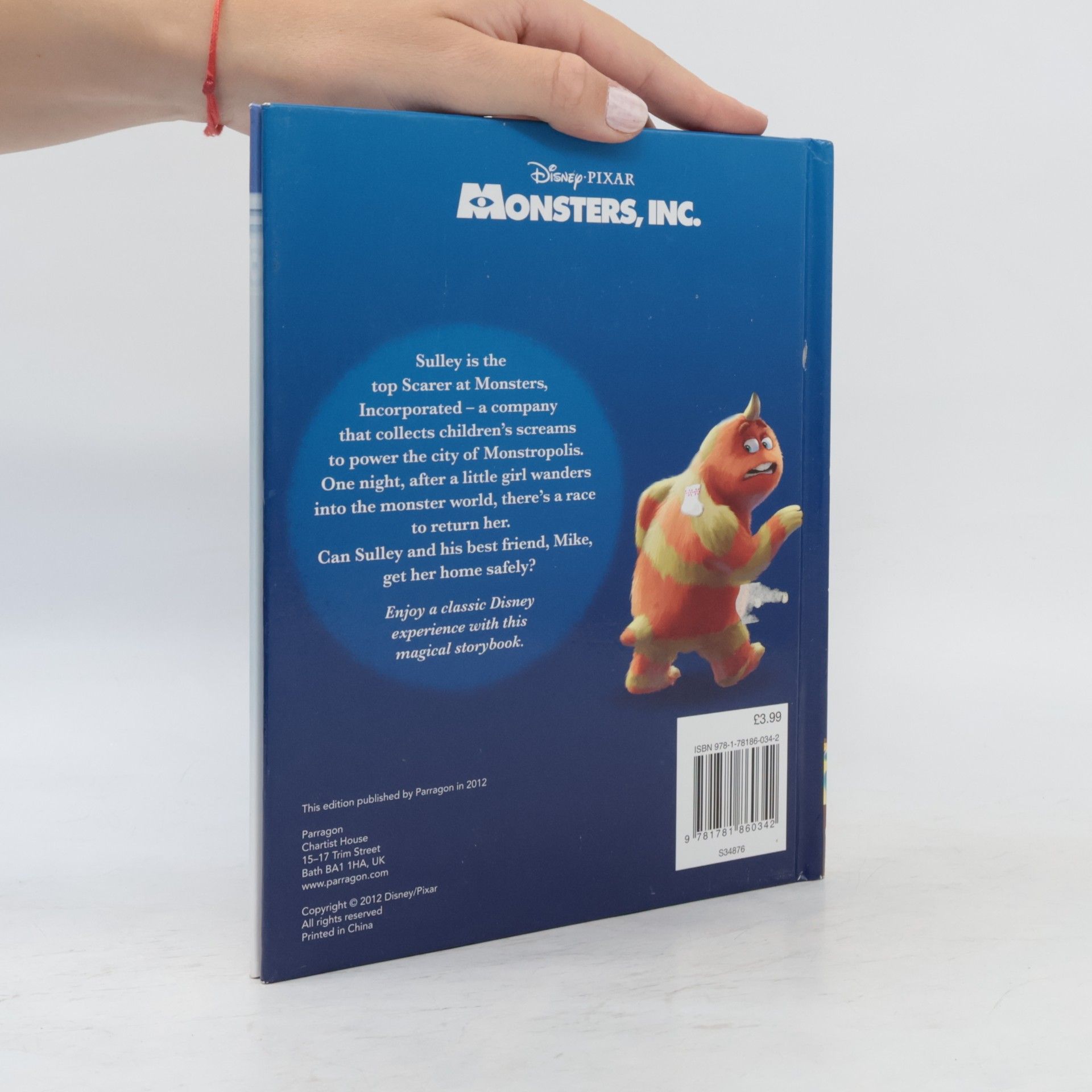 Gemma Louise Lowe Disney Pixar Monsters, Inc. Magical Story