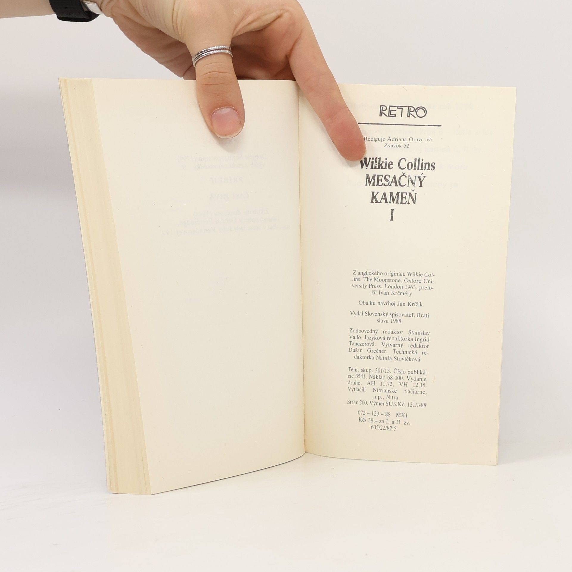 Wilkie Collins Mesačný kameň I.