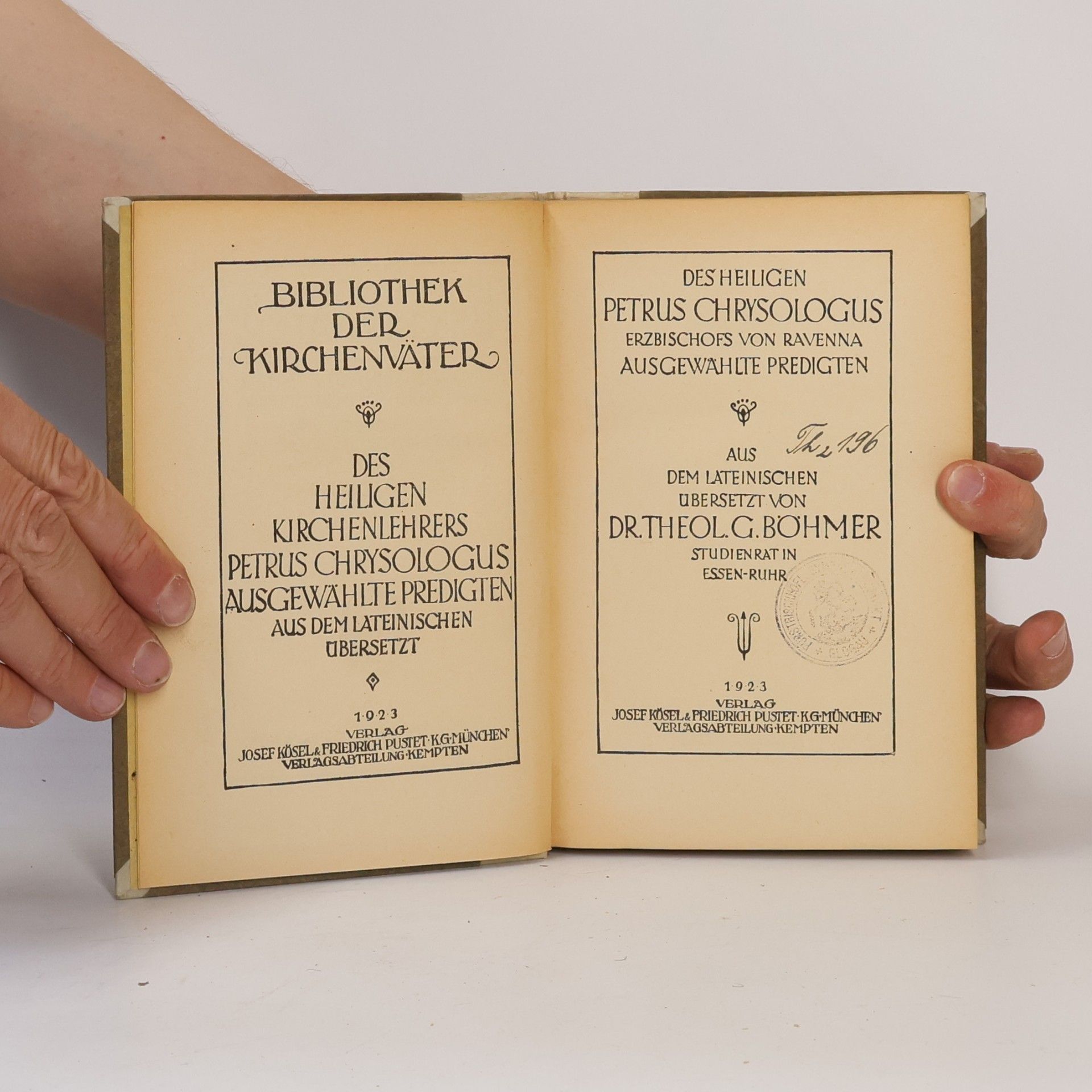 Autorenkollektiv Bibliothek der Kirchenväter - Des Heiligen Petrus Chrysologus Ausgewählte Predigten