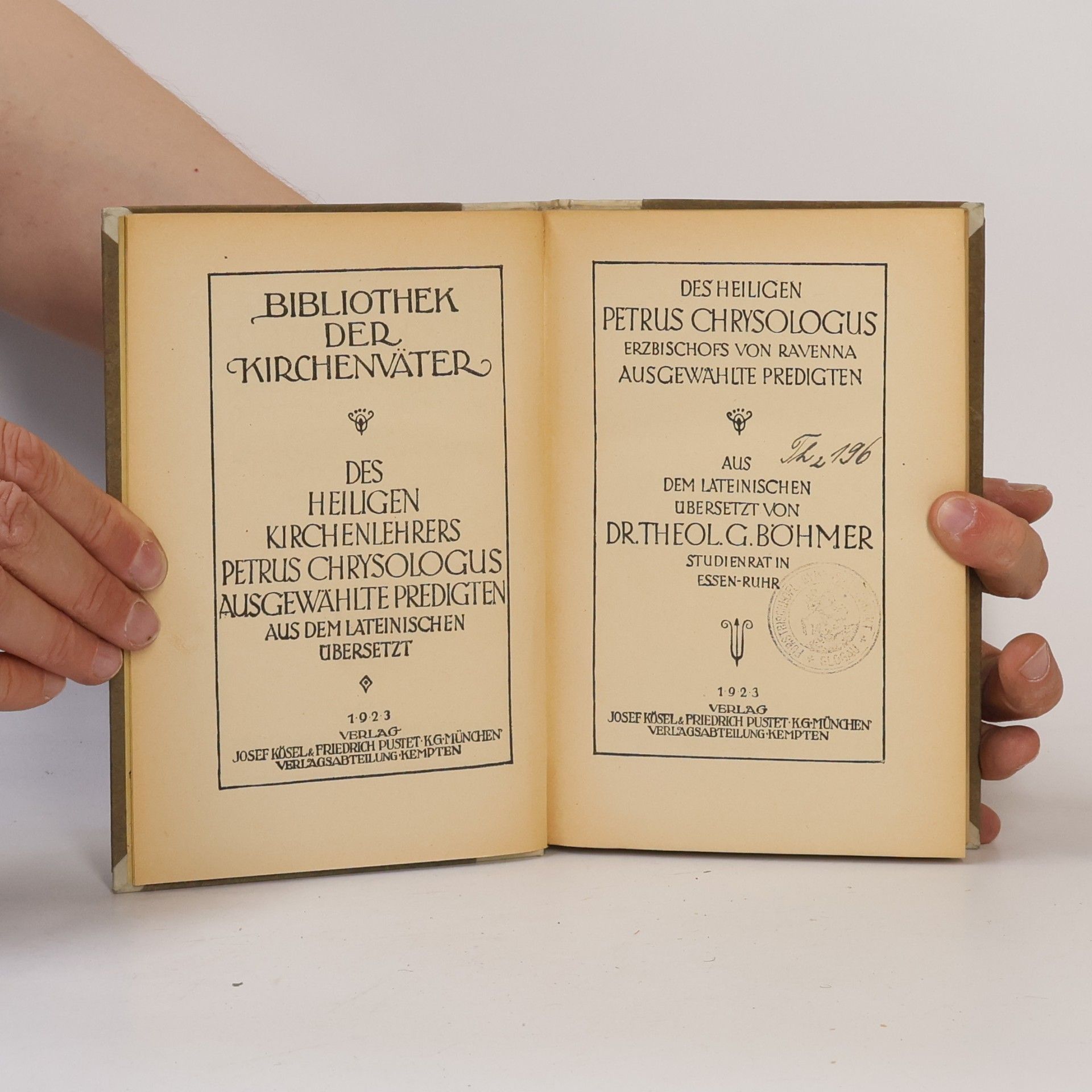 Autorenkollektiv Bibliothek der Kirchenväter - Des Heiligen Petrus Chrysologus Ausgewählte Predigten