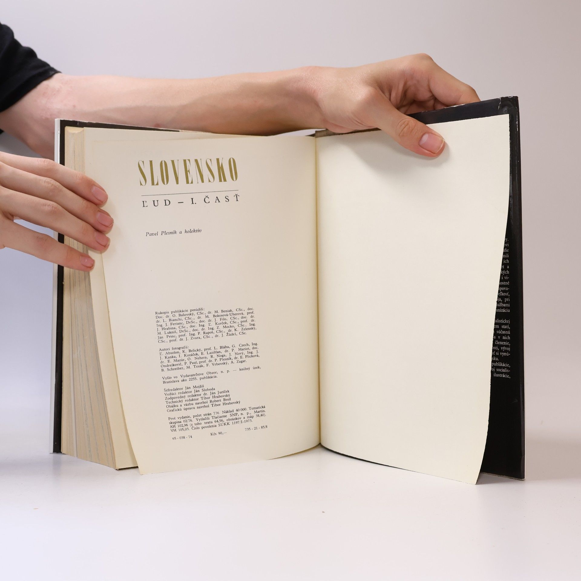 Various authors Slovensko. Ľud I. časť