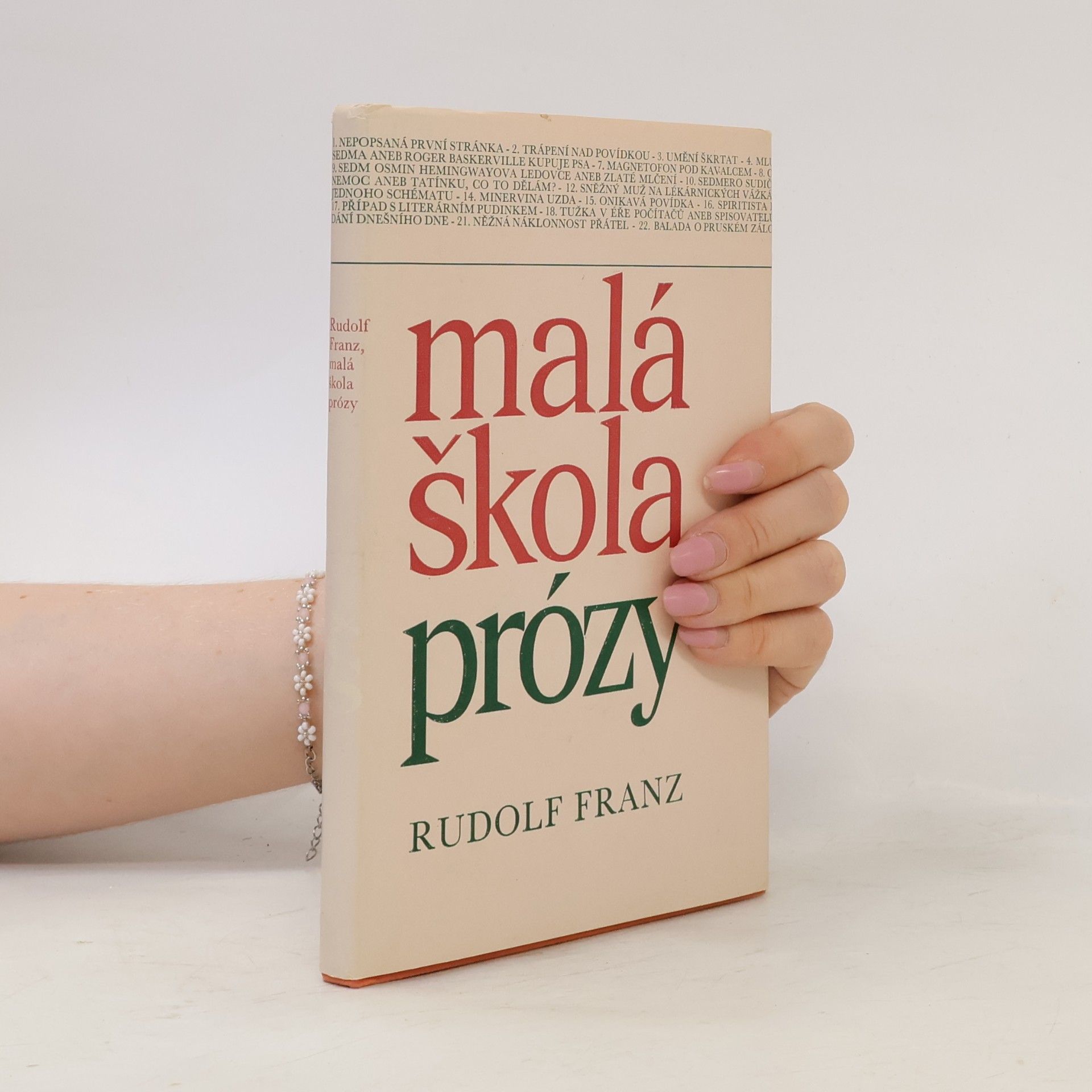 Franz-Rudolf Woll Malá škola prózy