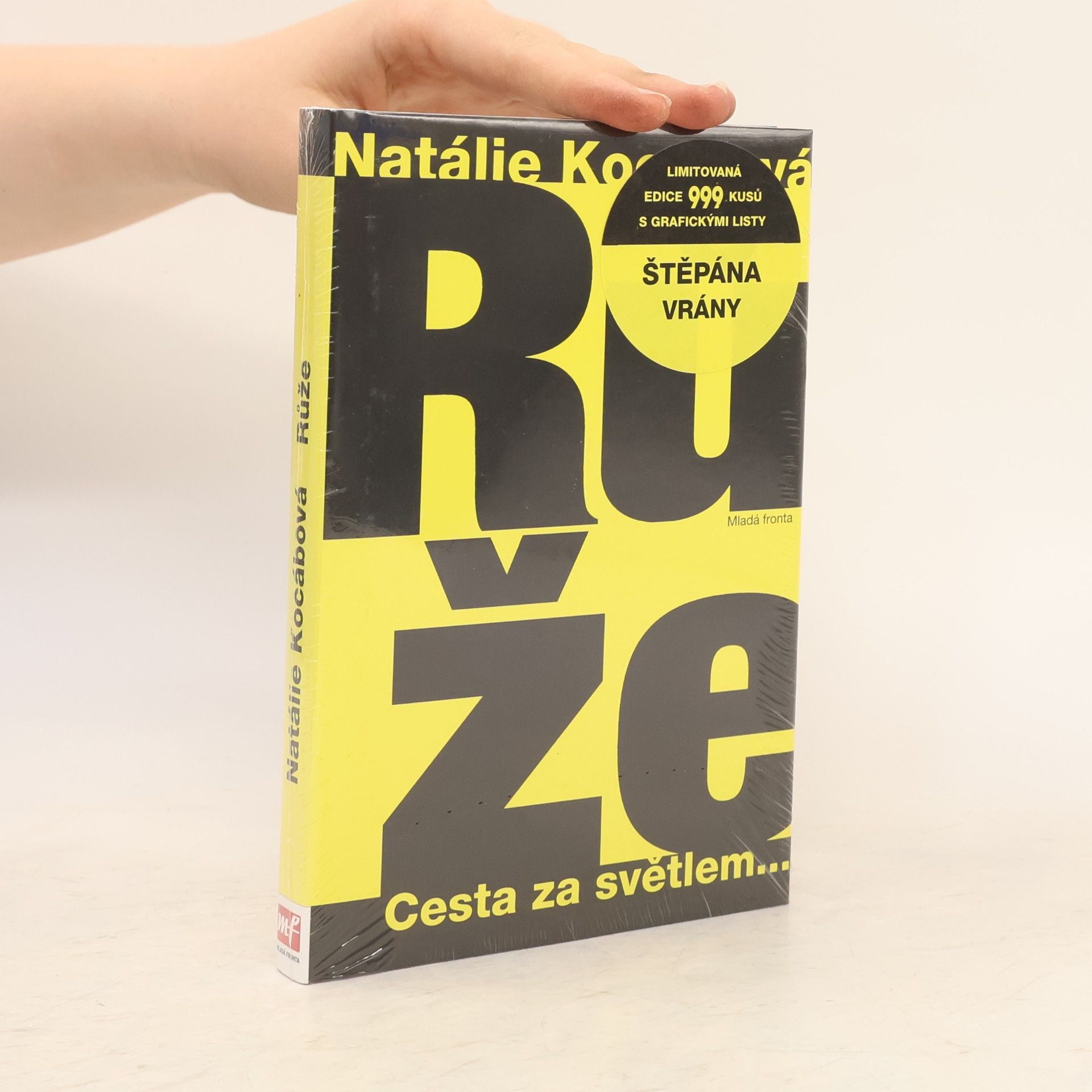Růže - Limitovaná edice 999 kusů s grafickými listy Štěpána Vrány