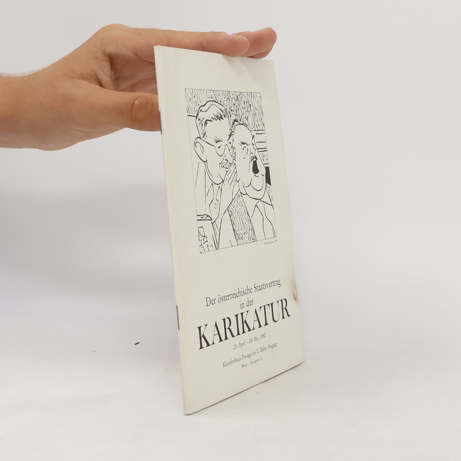 Autorenkollektiv Der österreichische Staatsvertrag in der Karikatur