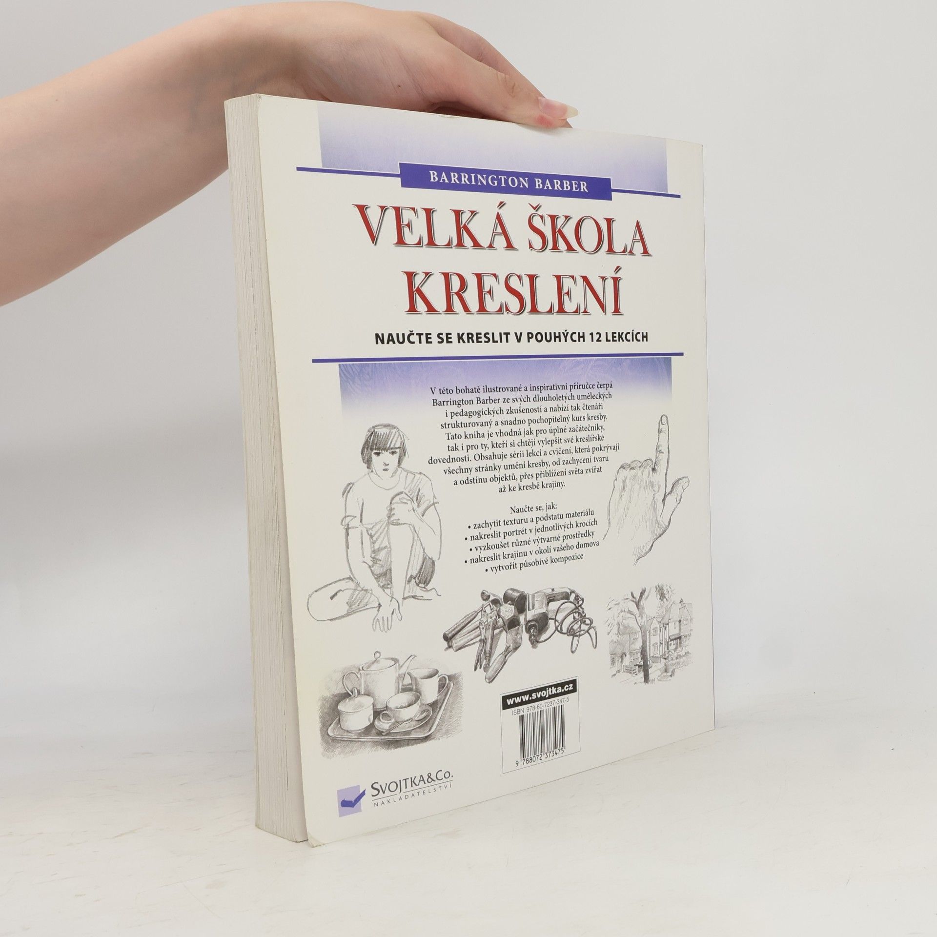 Barrington Barber Velká škola kreslení : Naučte se kreslit v pouhých 12 lekcích