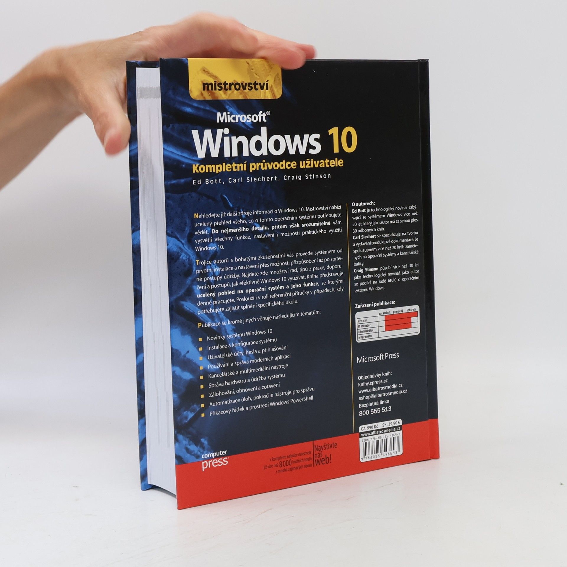 Ed Bott Mistrovství - Microsoft Windows 10