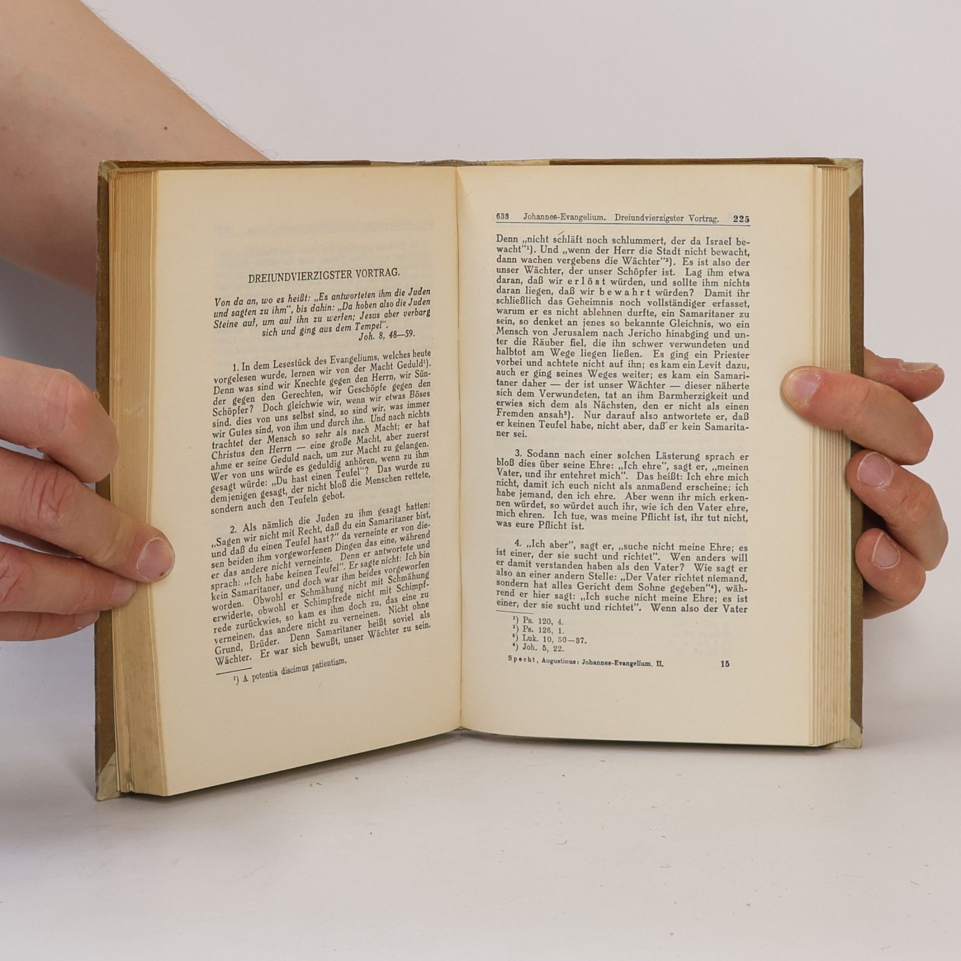 Augustín Vorträge über das Evangelium des hl. Johannes
