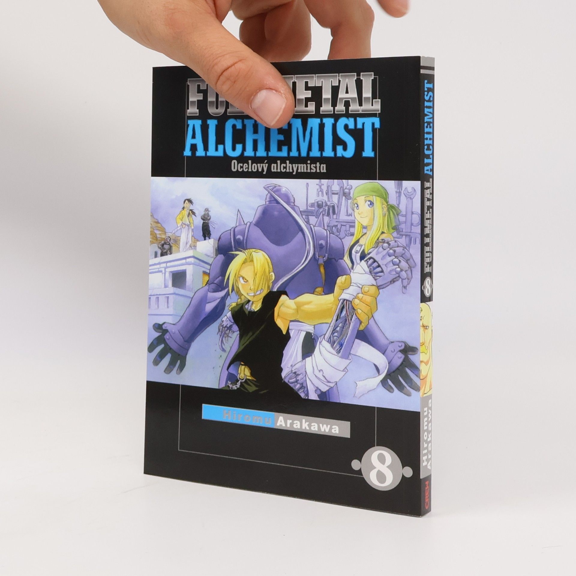 Hiromi Arakawa Ocelový alchymista 8