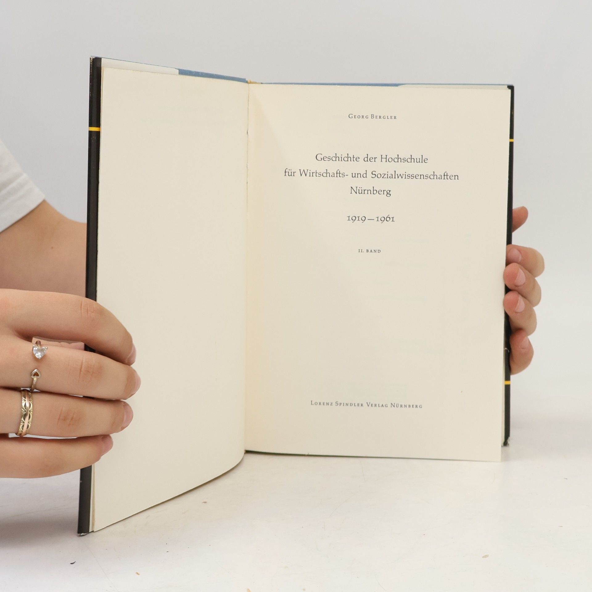 Georg Bergler Geschichte der Hochschule für Wirtschafts- und Sozialwissenschaften Nürnberg II