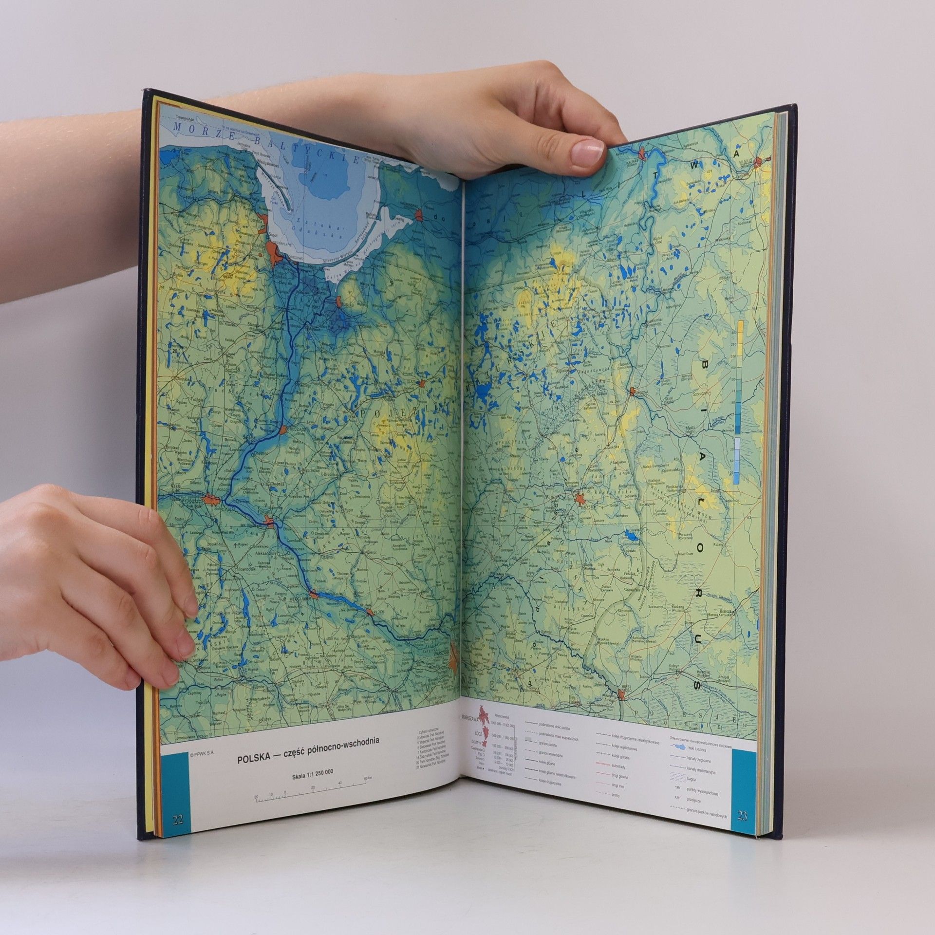 Autores varios Atlas Polski