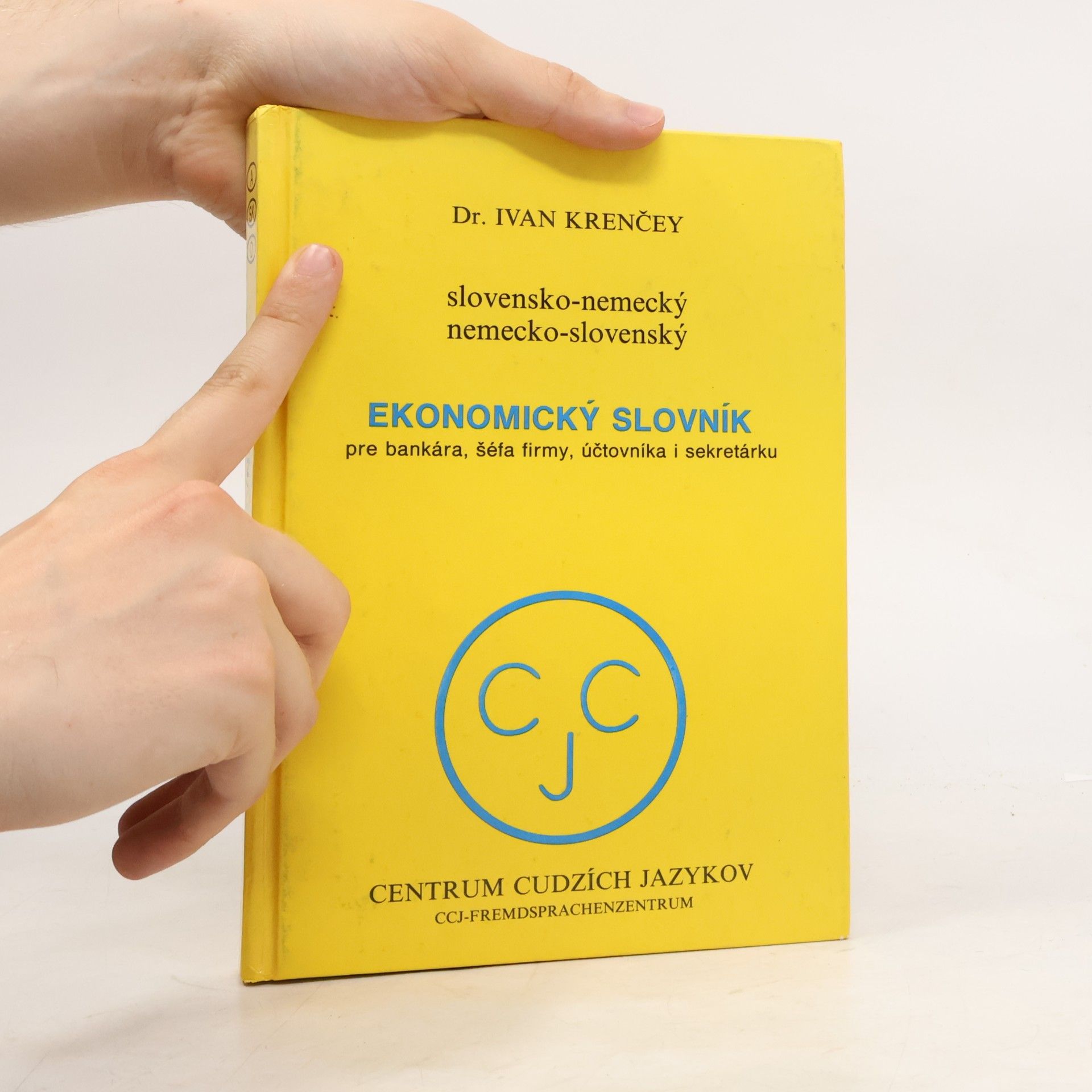 Ivan Krenčey Slovensko-nemecký, nemecko-slovenský ekonomický slovník