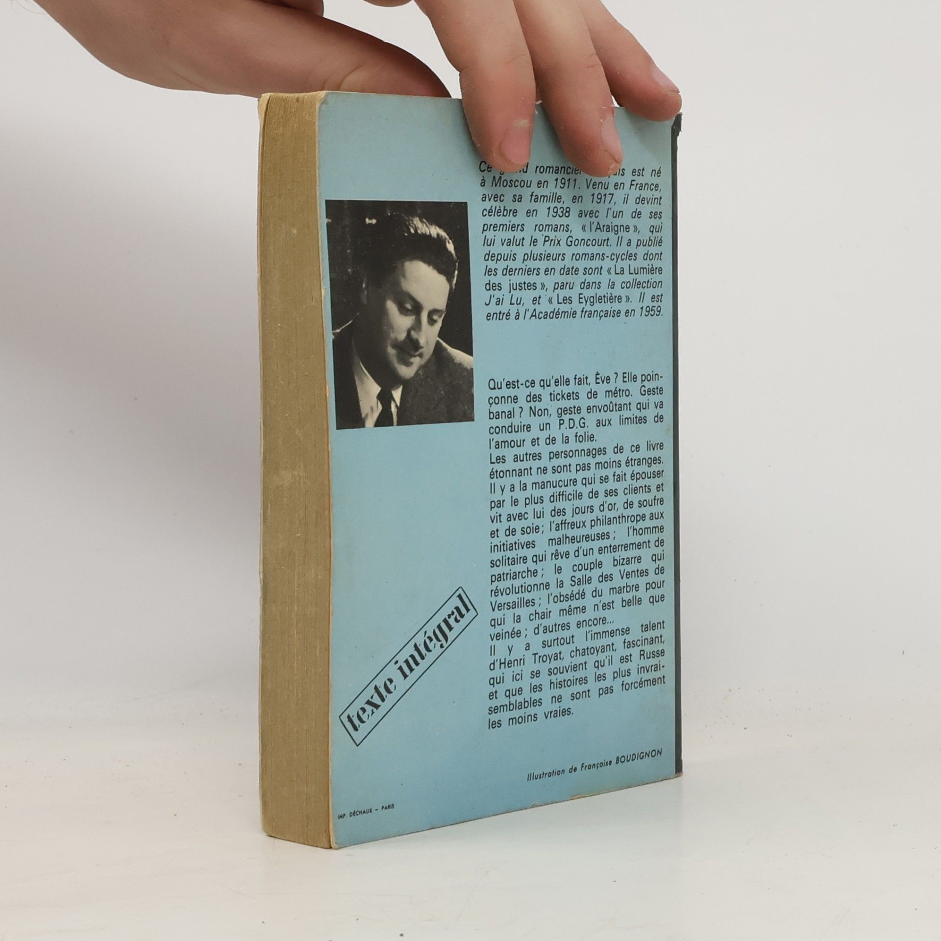 Henri Troyat Le geste d'Ève