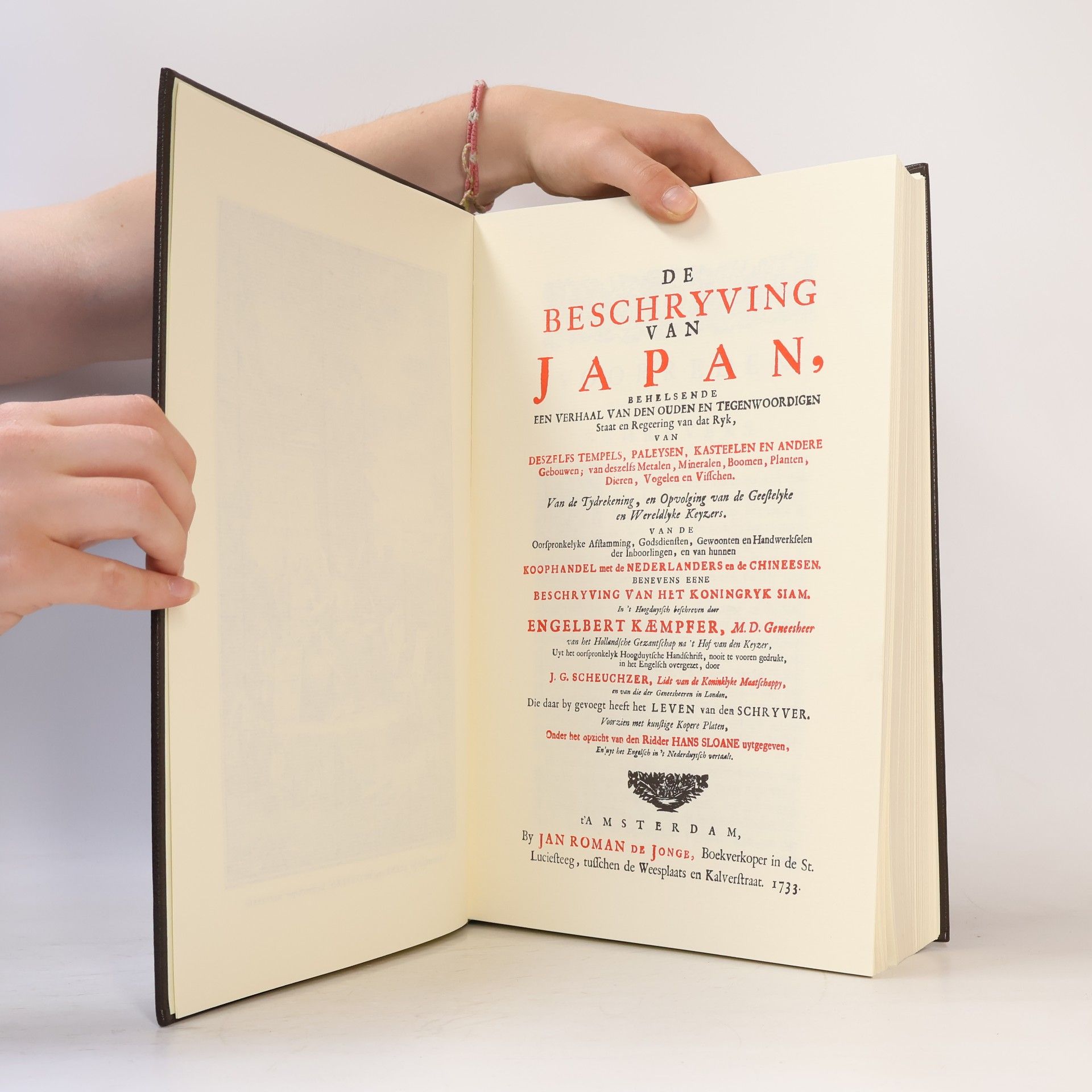 Engelbert Kaempfer De Beschryving van Japan