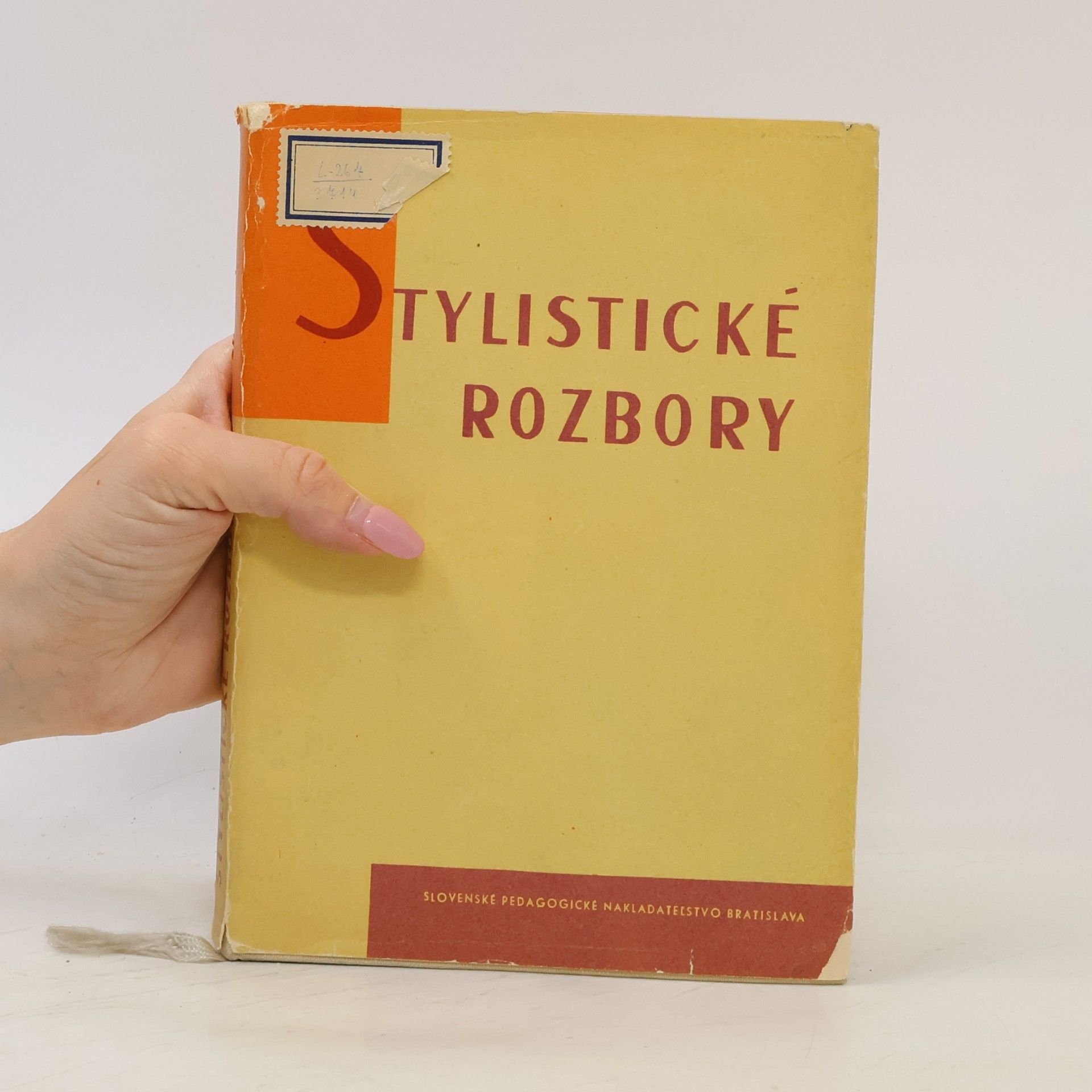 Jozef Mistrík Štylistické rozbory umeleckých textov