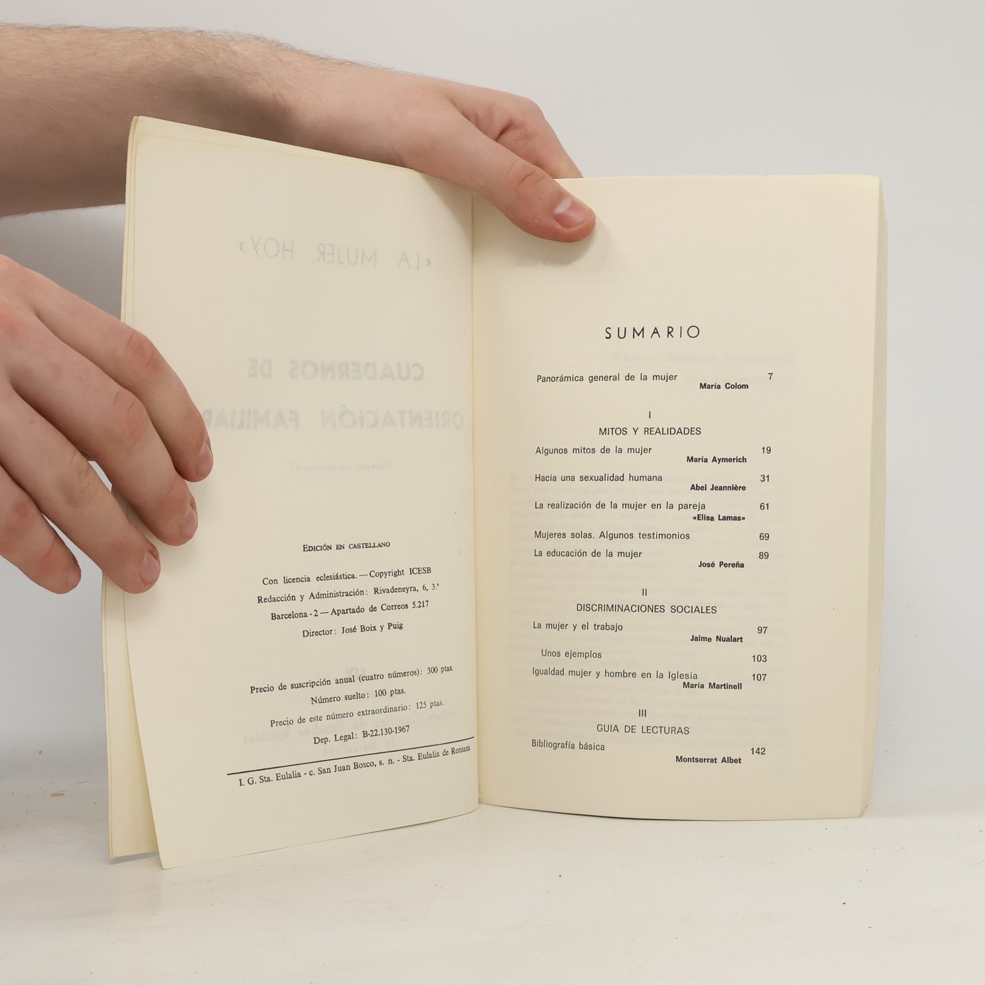 Kolektív autorov Cuadernos de Orientación Familiar 59