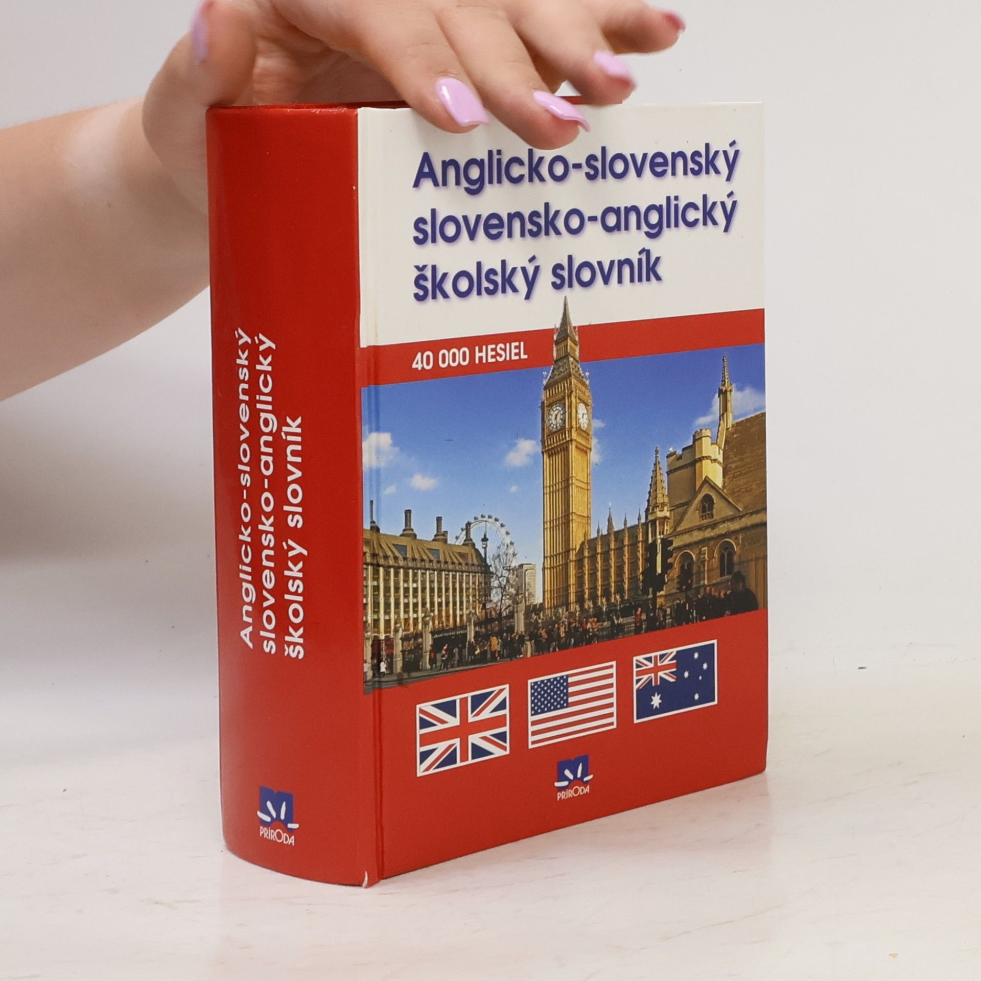 Anglicko-slovenský, slovensko-anglický školský slovník