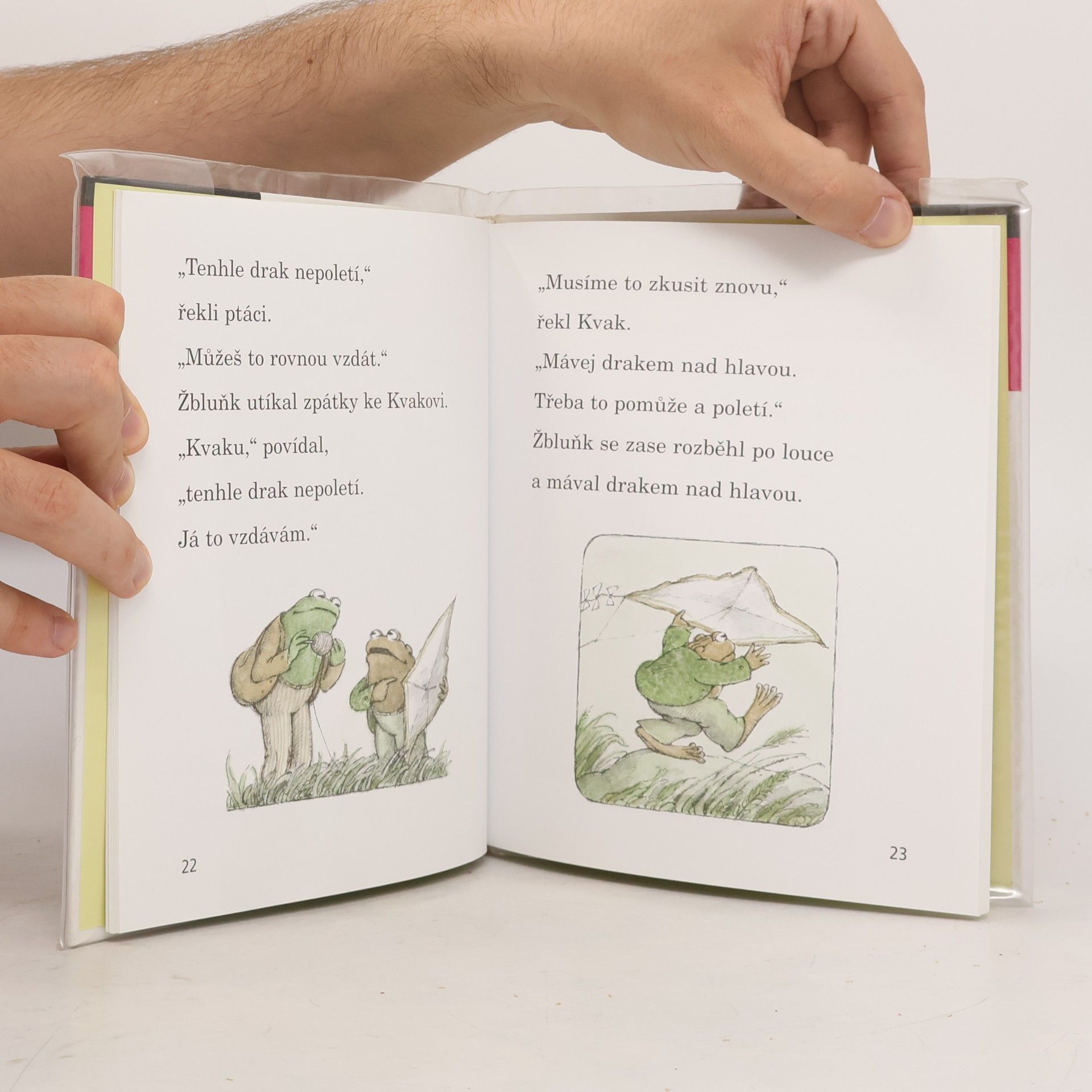 Arnold Lobel Kvak a Žbluňk se bojí rádi