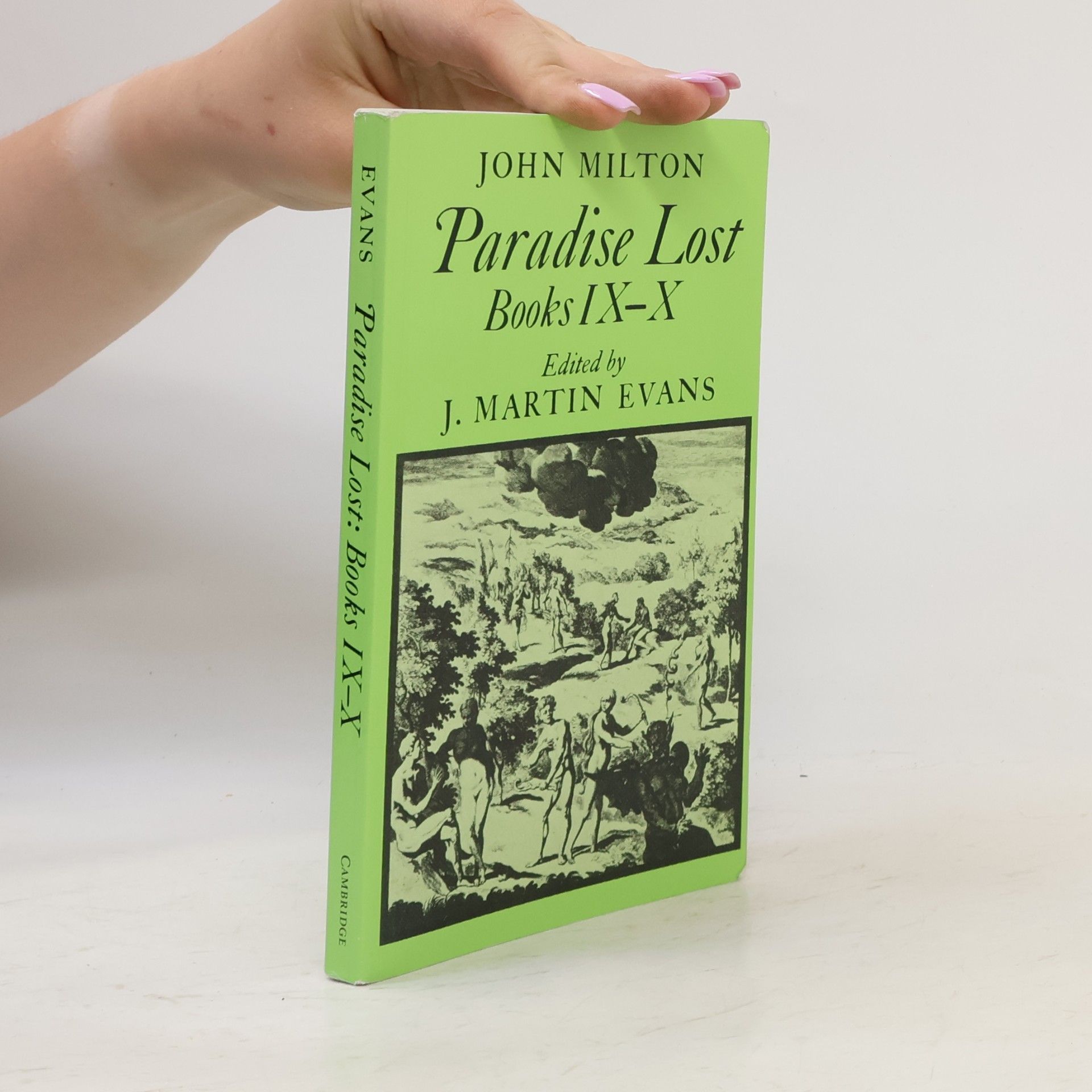 John Milton Paradise Lost. Books IX-X