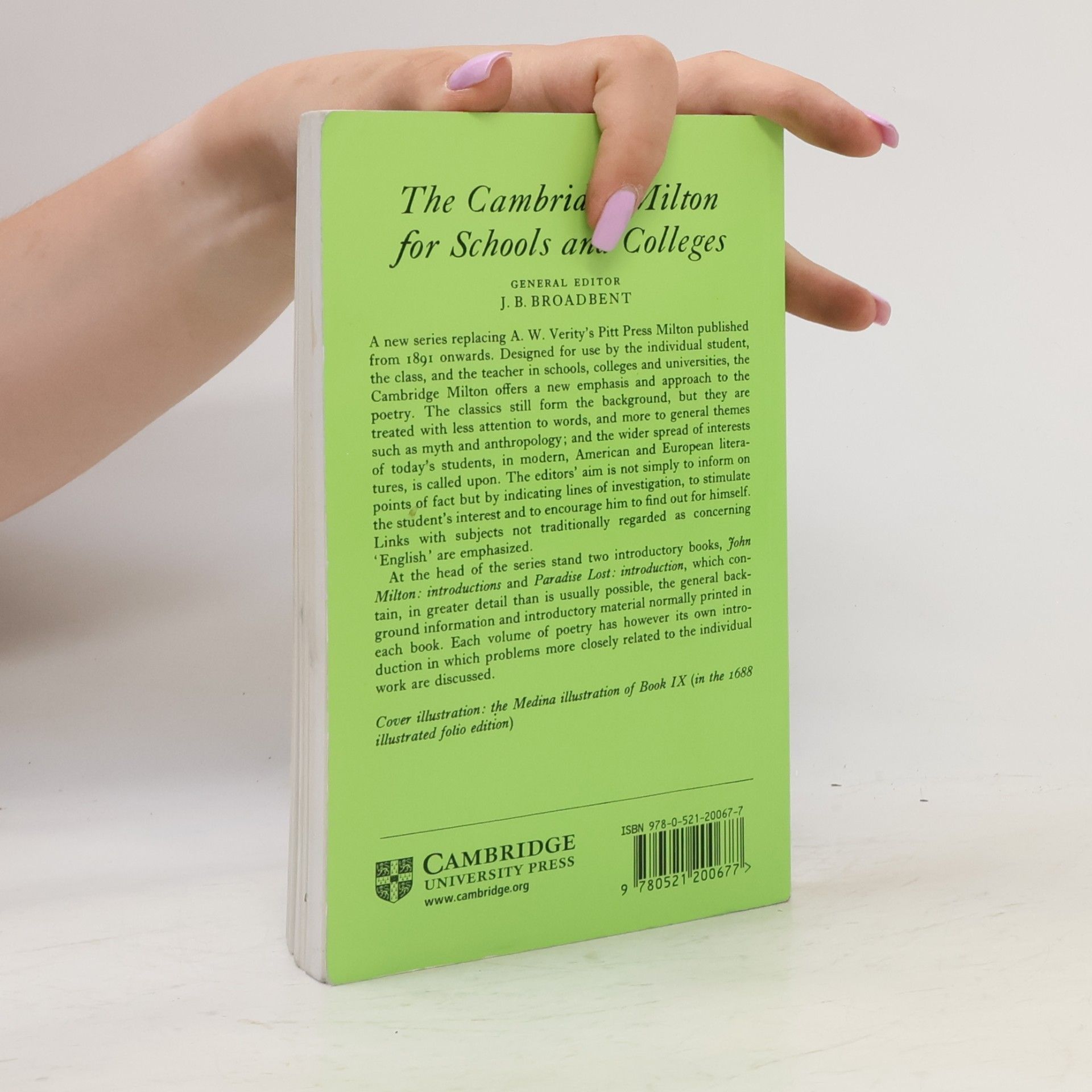 John Milton Paradise Lost. Books IX-X