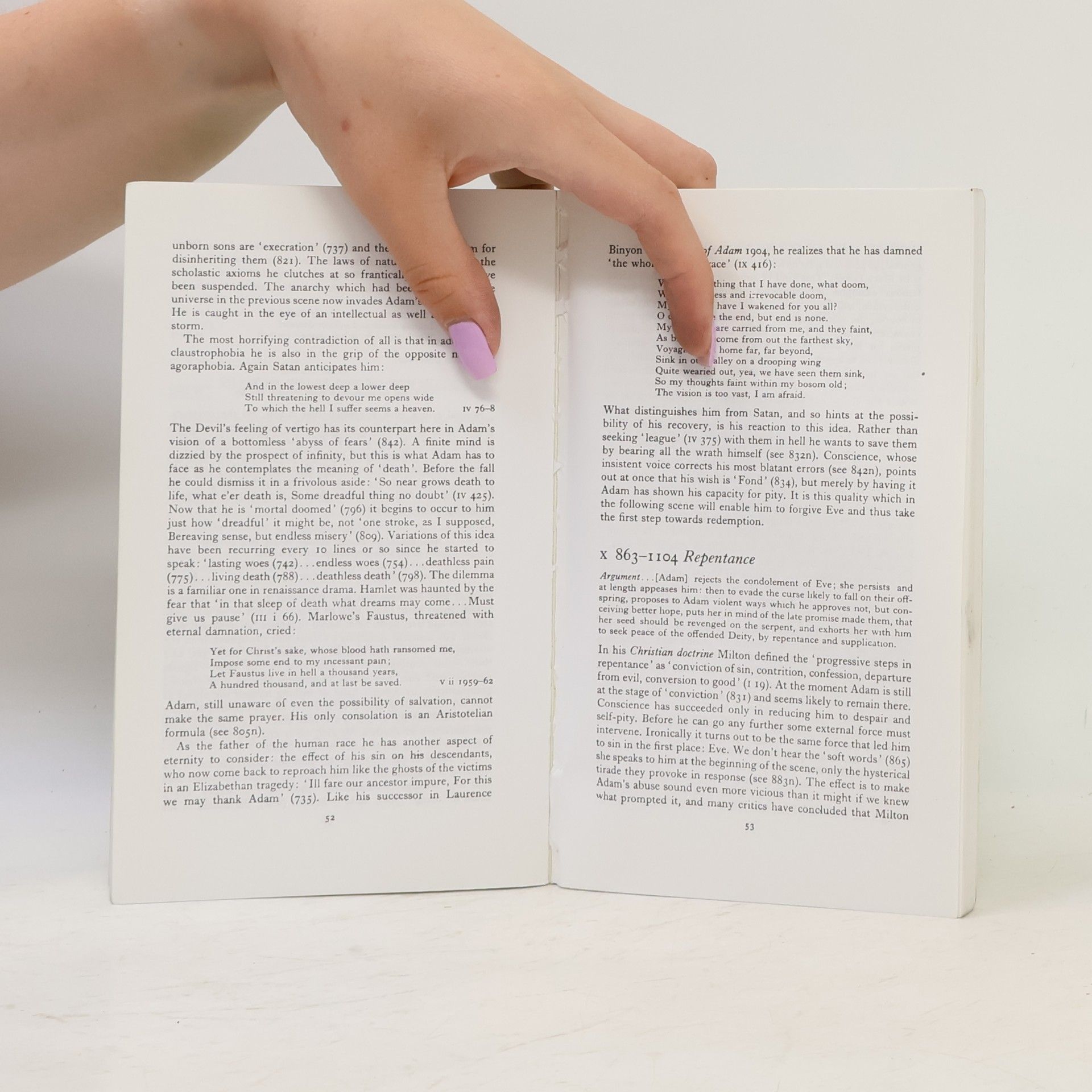 John Milton Paradise Lost. Books IX-X