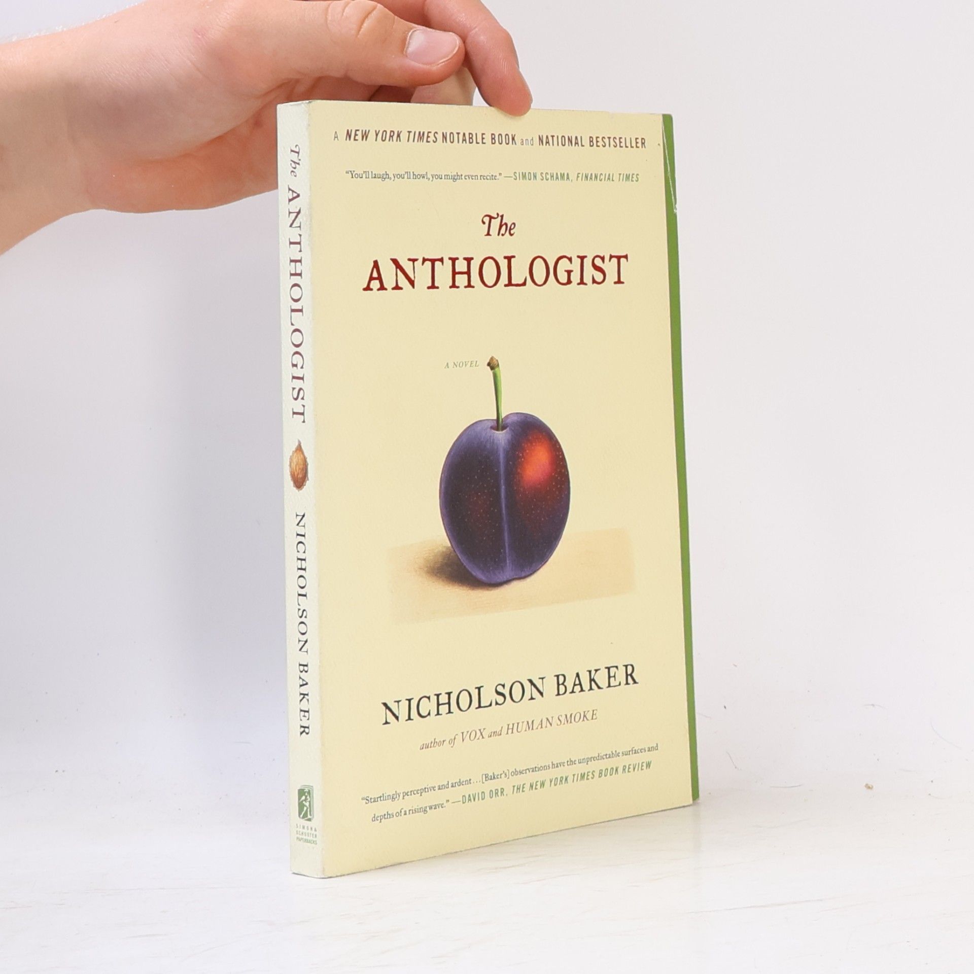 Nicholson Baker The Anthologist