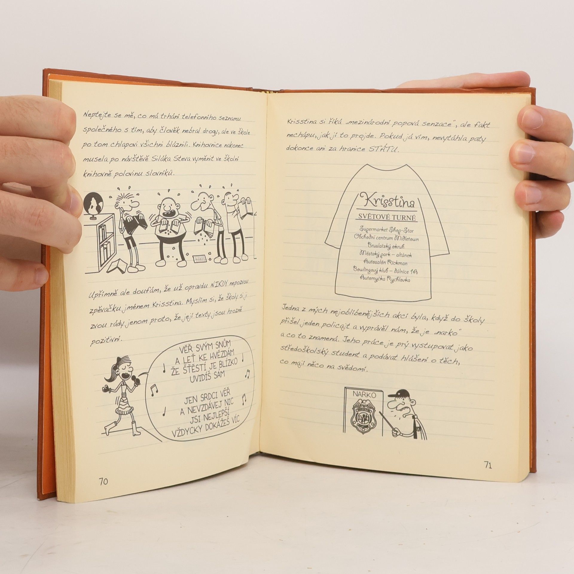 Jeff Kinney Deník malého poseroutky 7. Páté kolo u vozu