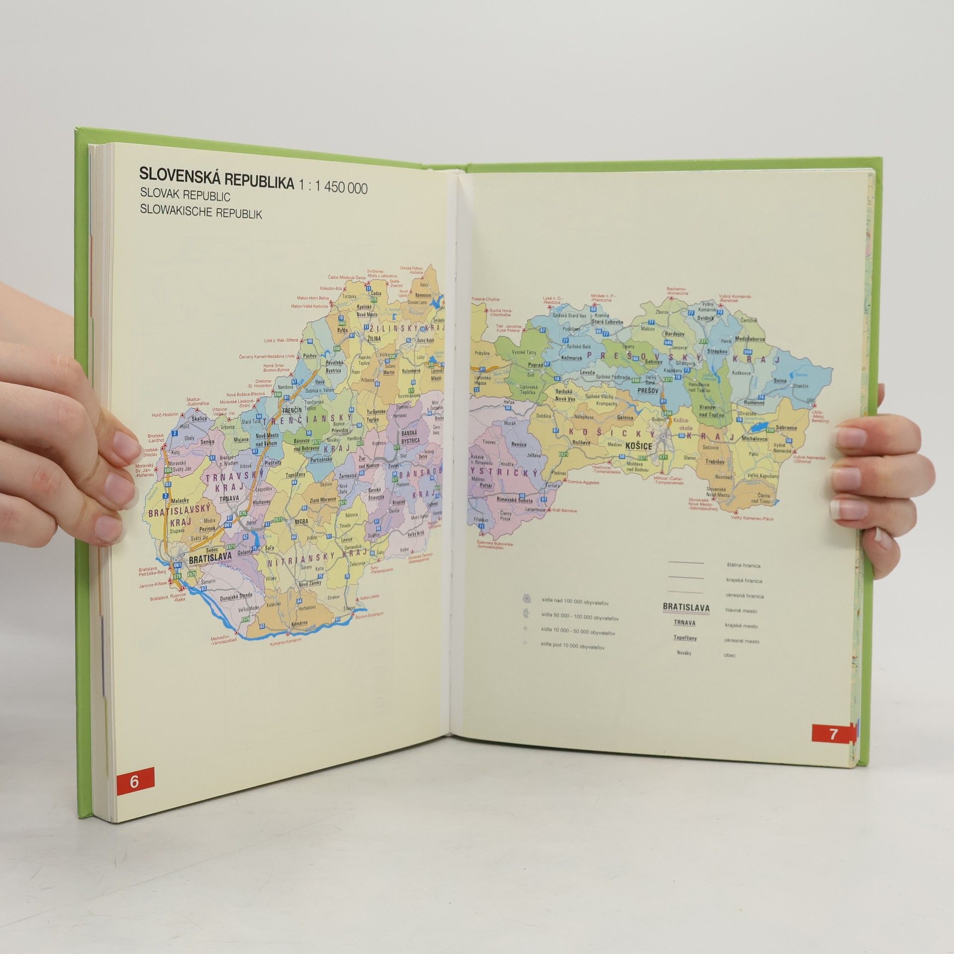 MAPA Slovakia Bratislava Slovenská republika