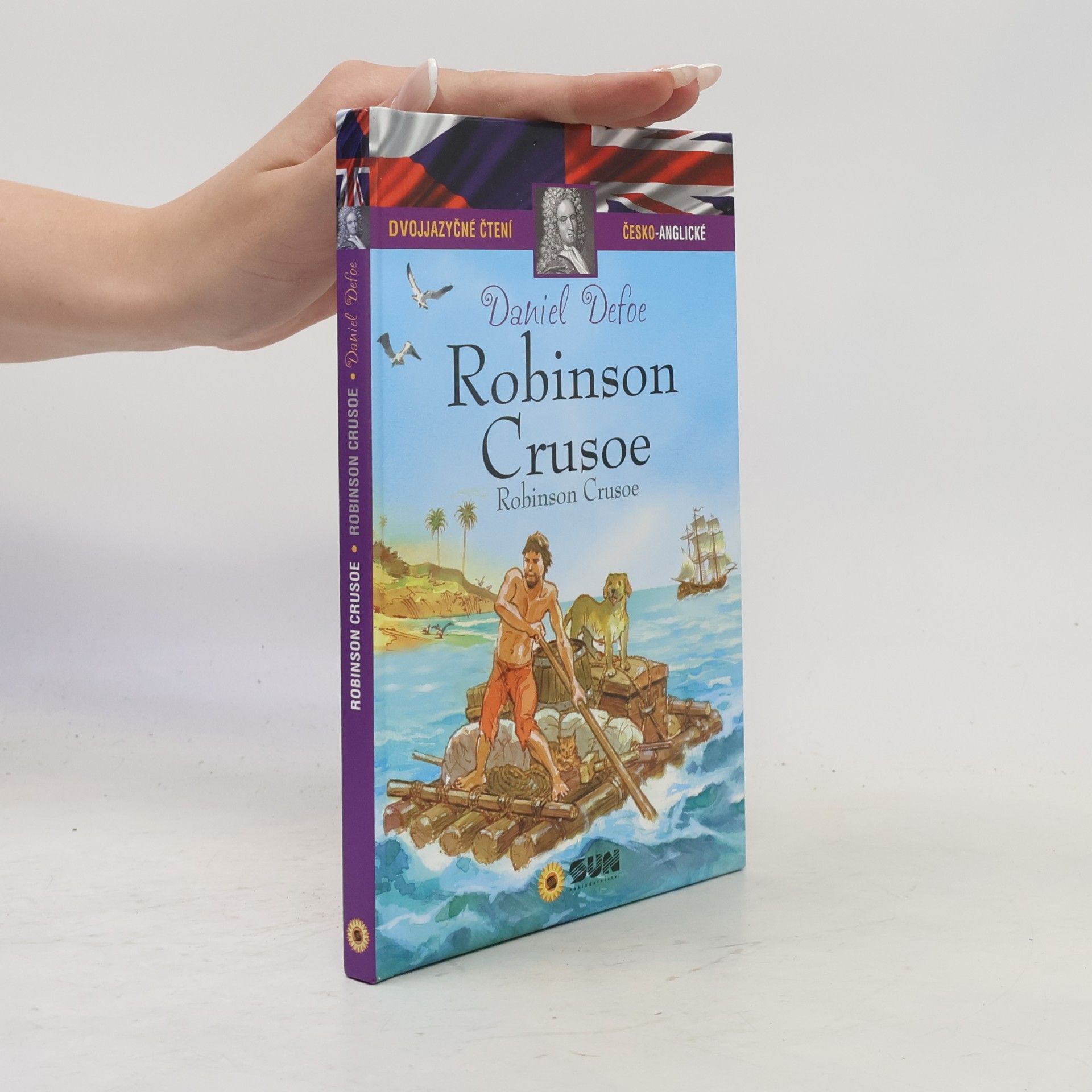 Robinson Crusoe. Robinson Crusoe. Dvojjazyčné čtení česko-anglické
