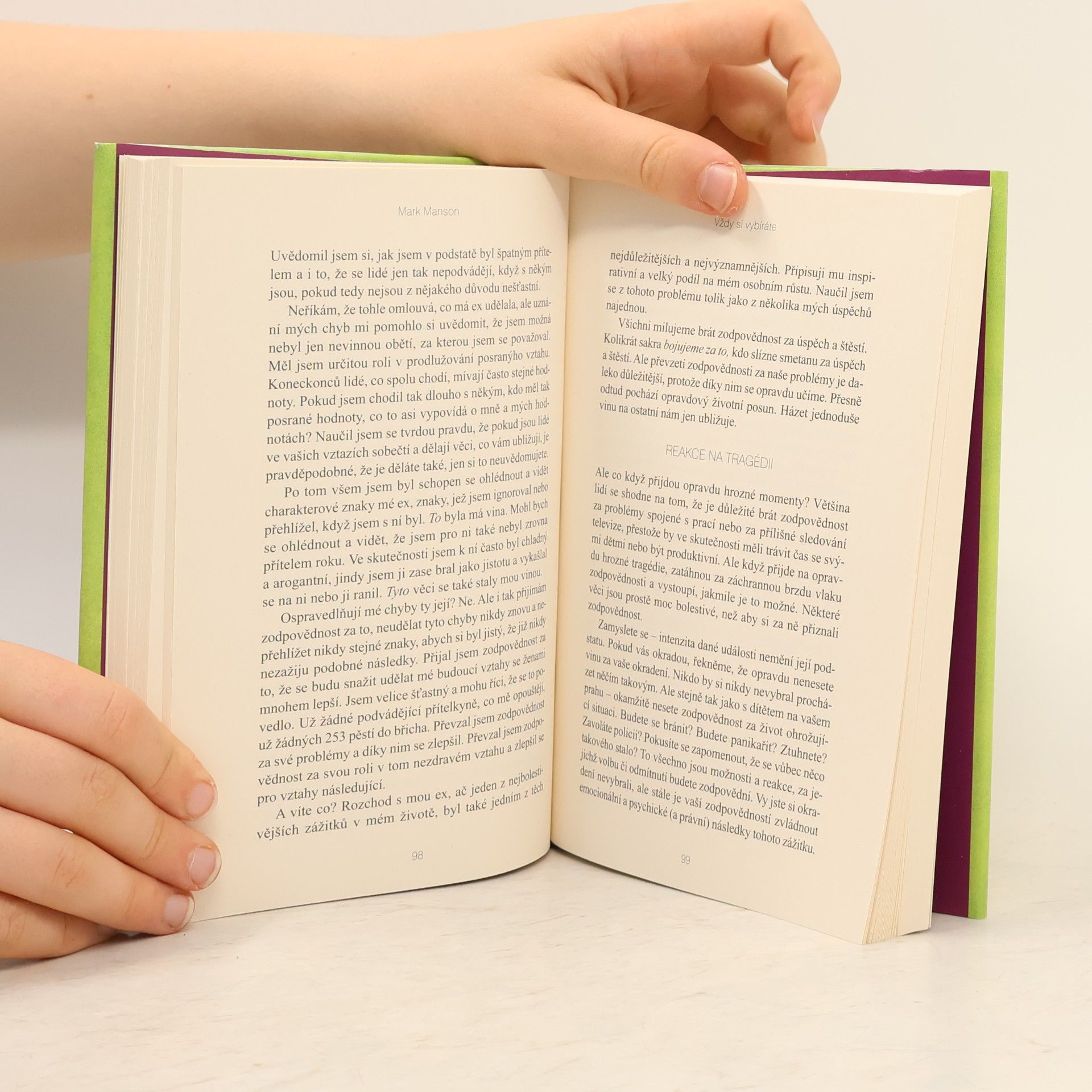 Mark Manson Důmyslné umění, jak mít všechno u pr**le
