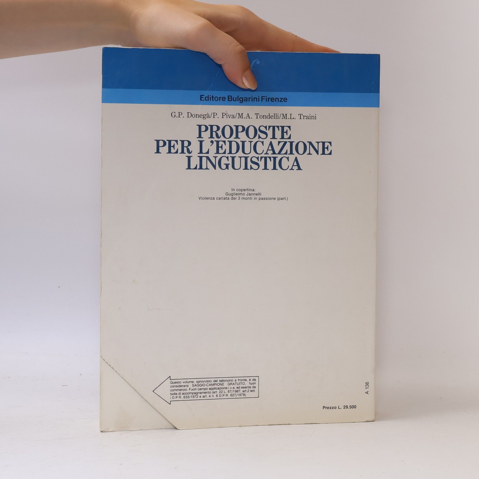 Autorenkollektiv Proposte per l'educazione linguistica