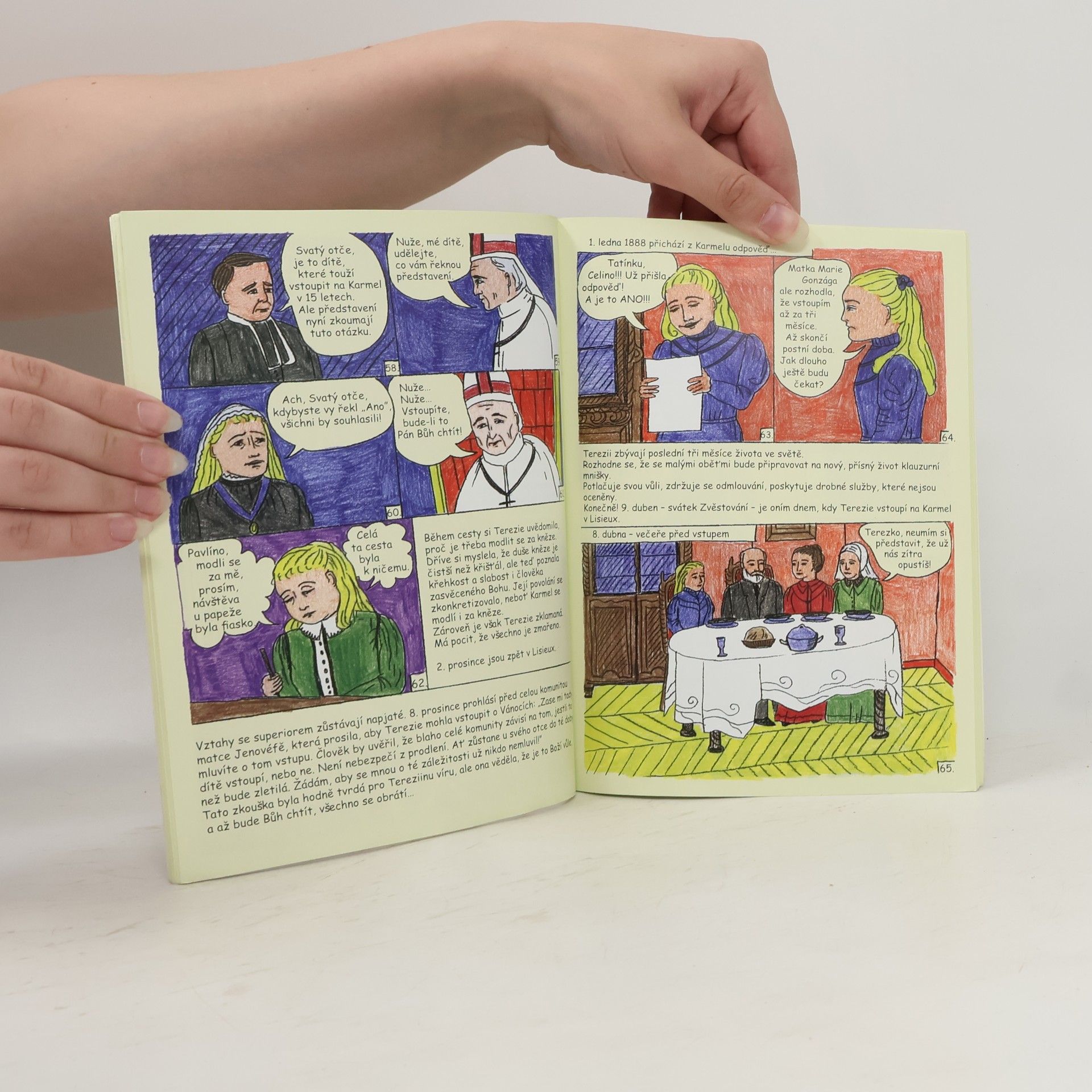 Ludmila Janská V srdci církve budu láskou (komiks)