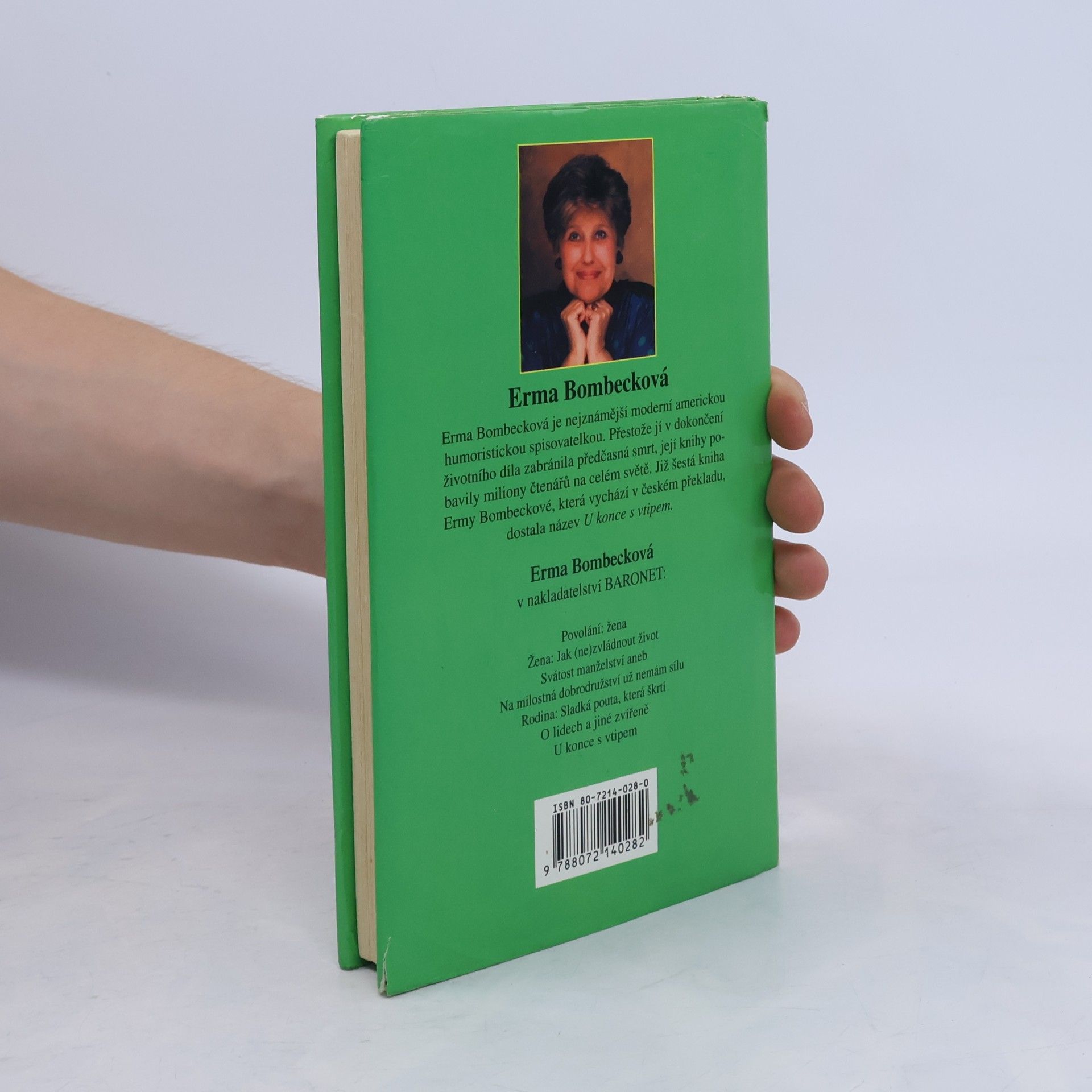 Erma Bombeck U konce s vtipem