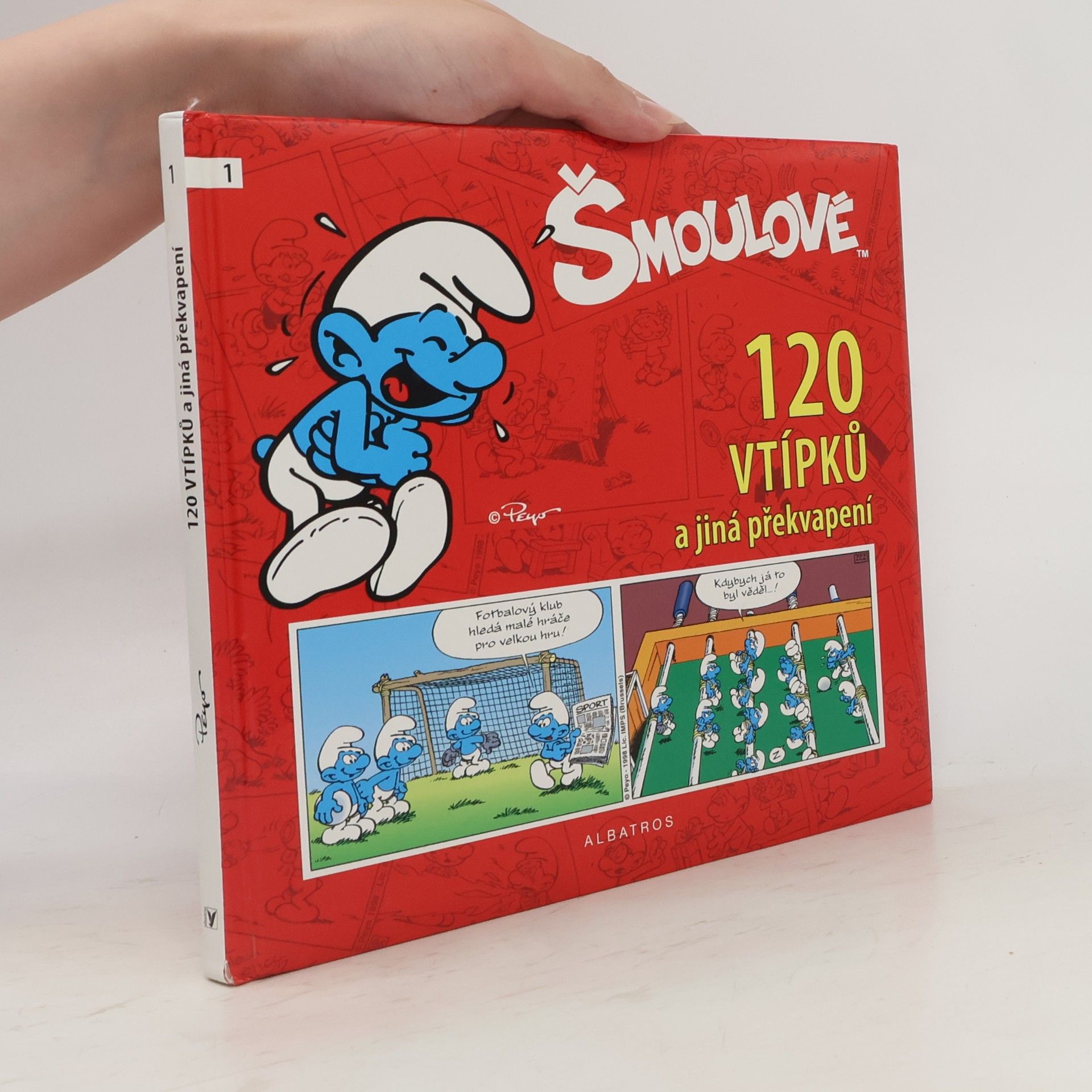 Peyo Šmoulové - 120 vtípků a jiná překvapení