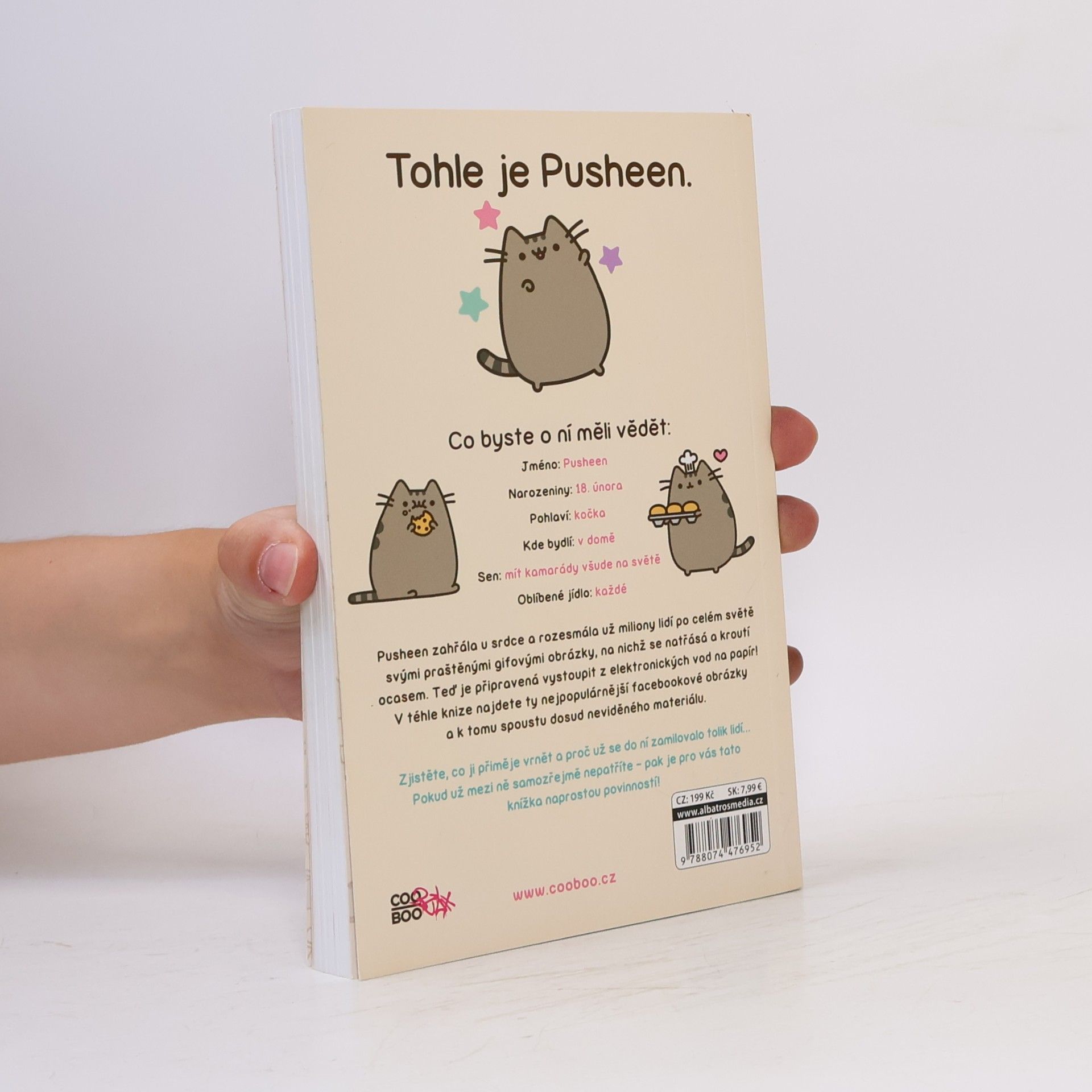 Claire Belton Pusheen. Já, košišta