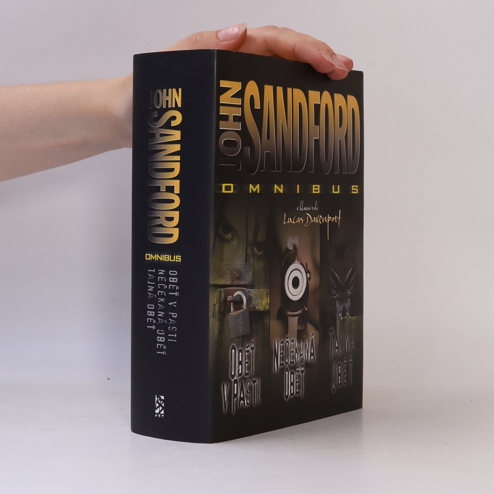 Oběť v pasti. Nečekaná oběť. Tajná oběť. Omnibus. V hlavní roli Lucas Davenport (3 díly v 1 svazku)