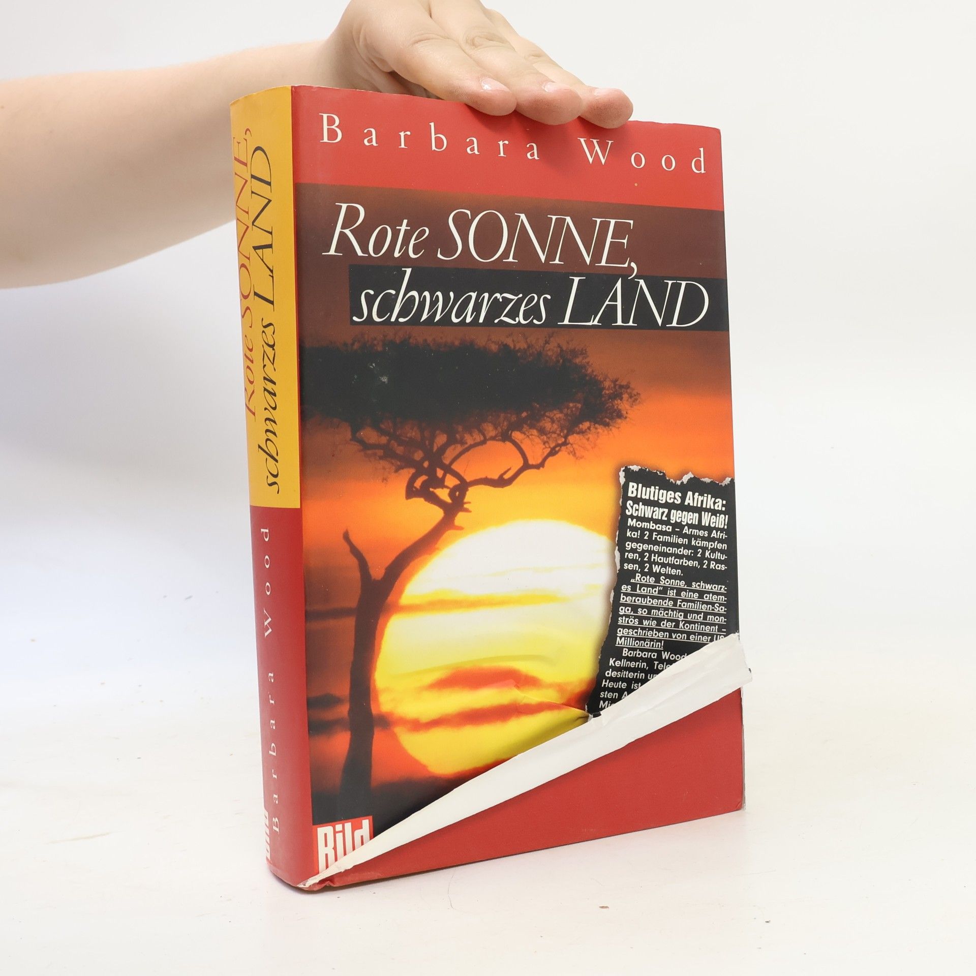 Barbara Wood Rote Sonne, schwarzes Land