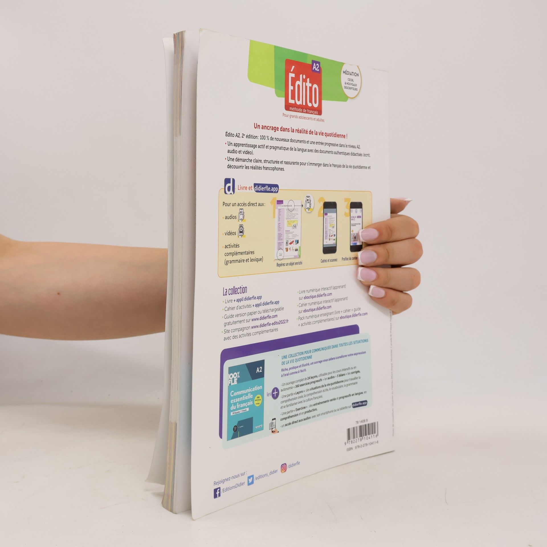 Alexandra Horquin Edito A2 - Edition 2022 - Livre + code numérique + didierfle.app