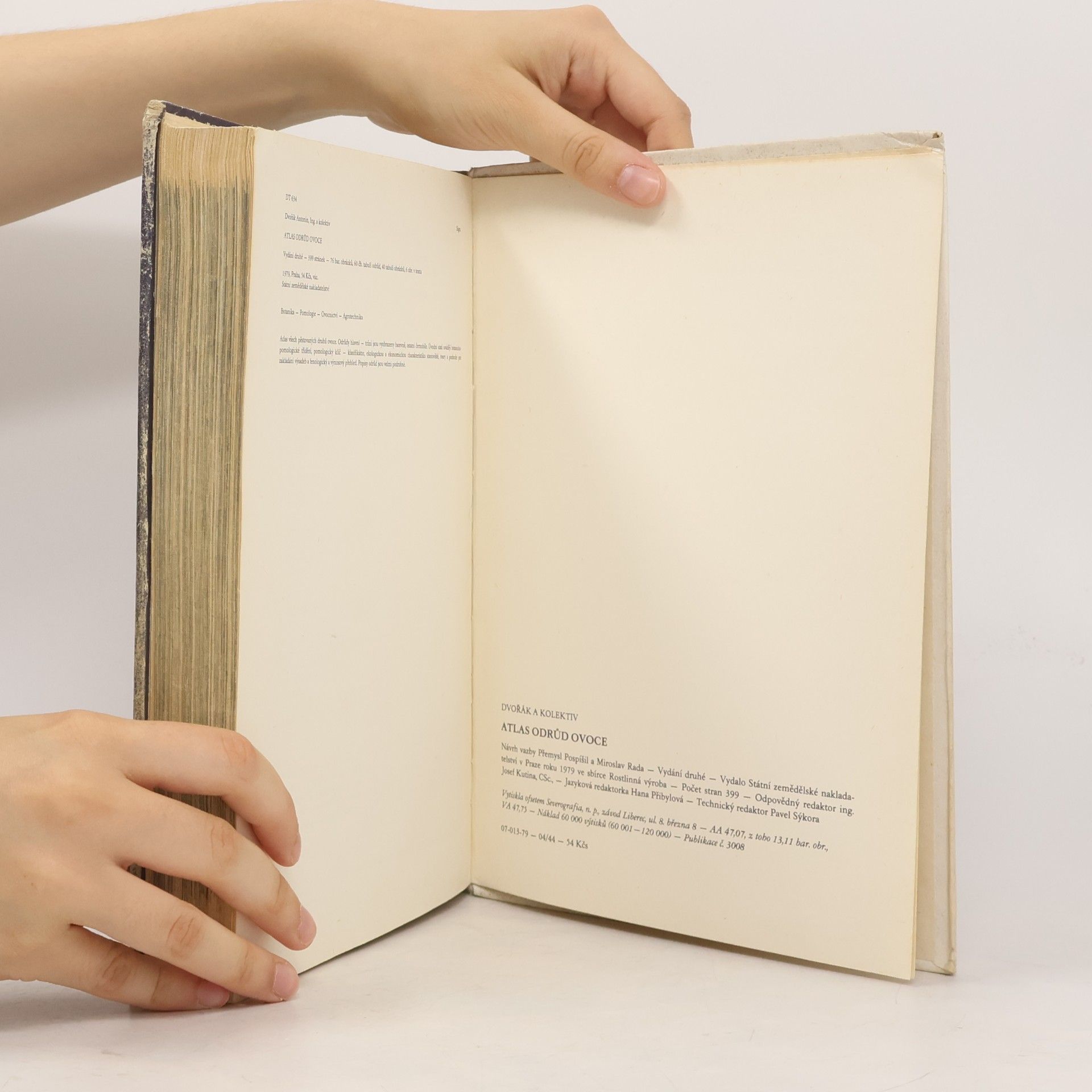 Antonín Dvořák Atlas odrůd ovoce