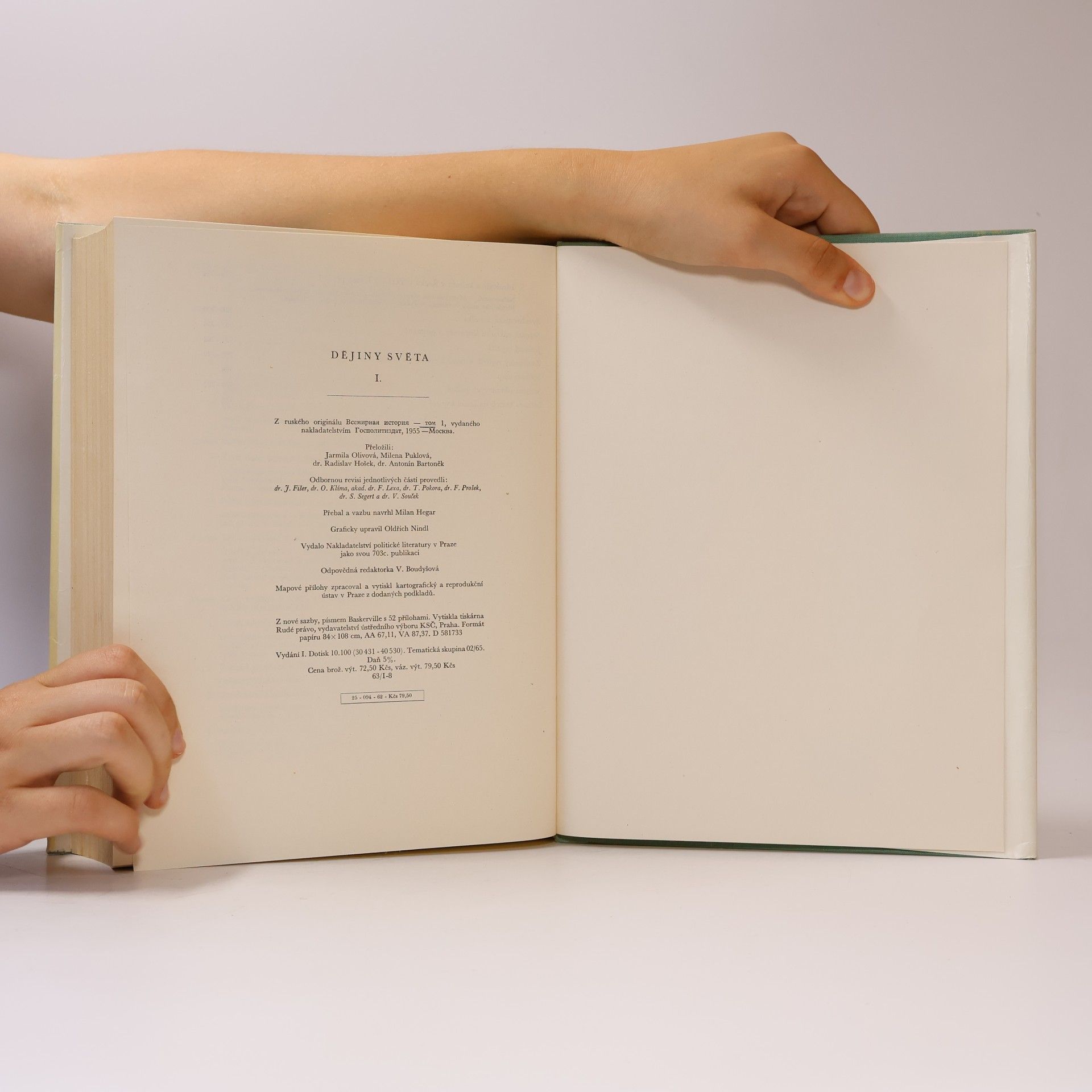 Various authors Dějiny světa 1