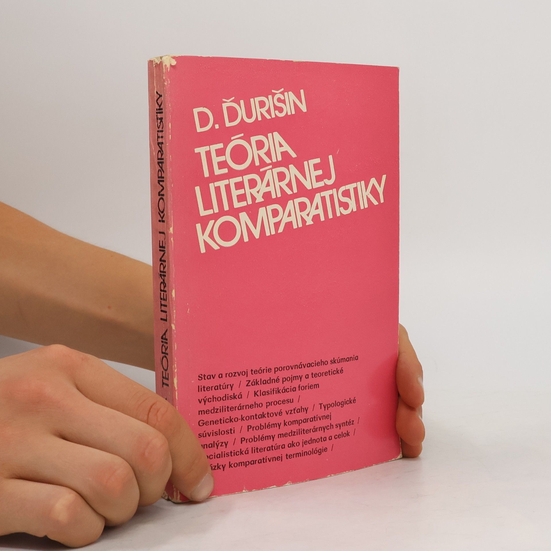 Dionýz Ďurišin Teória literárnej komparatistiky