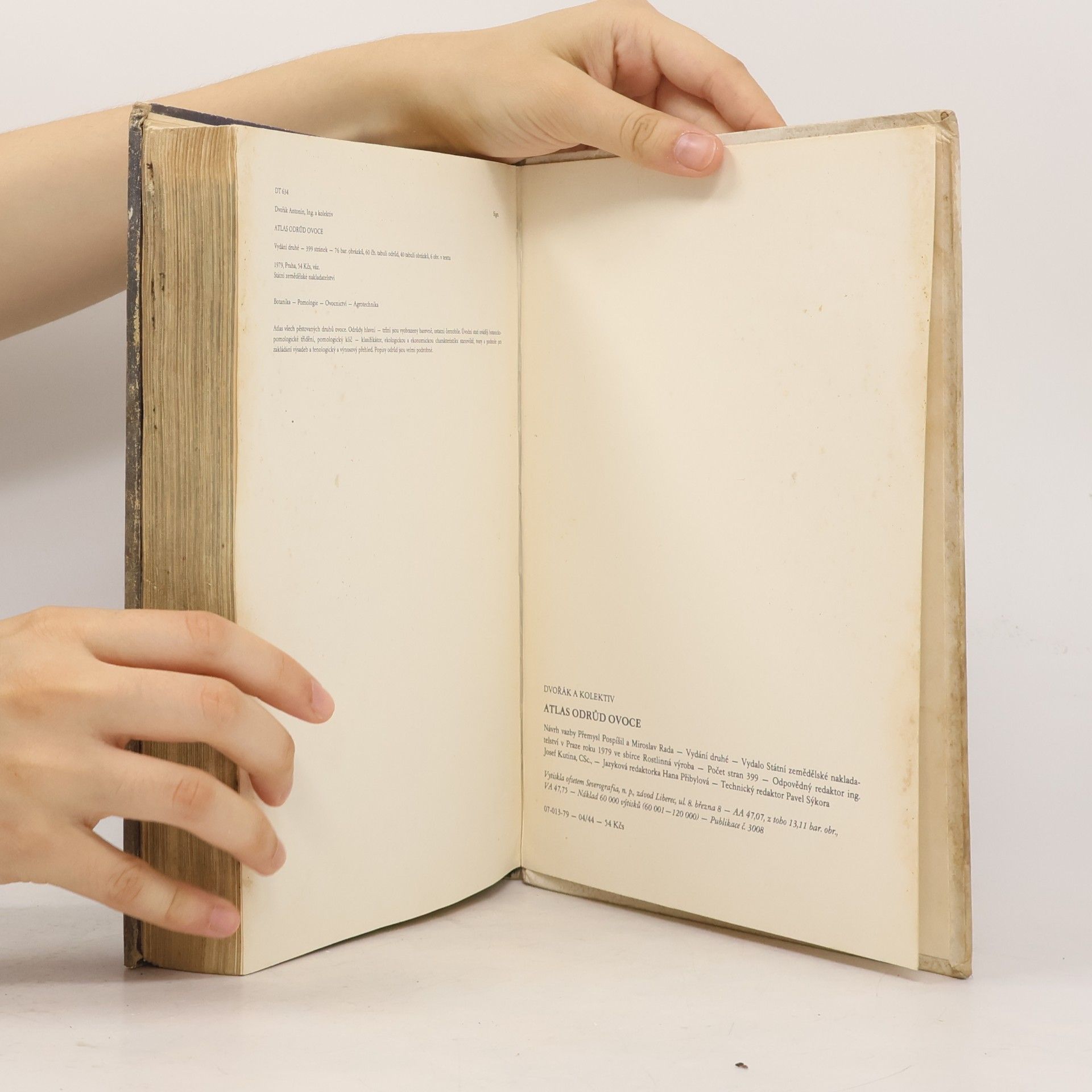 Antonín Dvořák Atlas odrůd ovoce