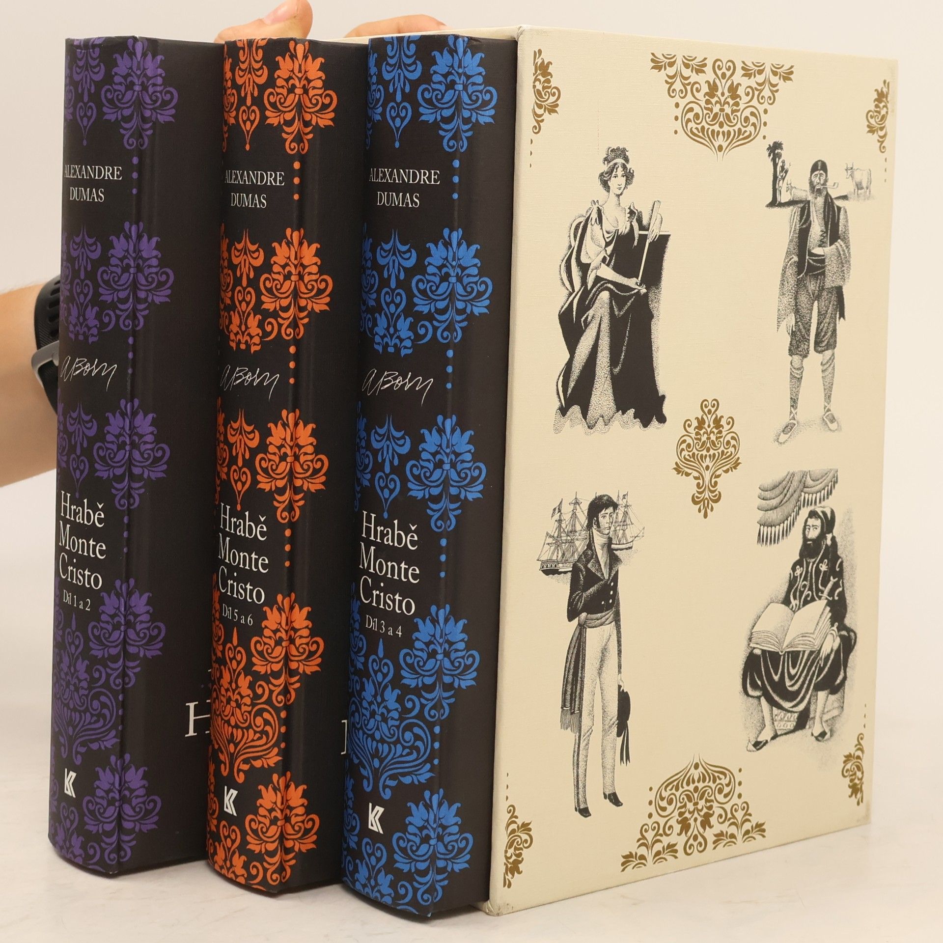 Alexandre Dumas Hrabě Monte Cristo 1-6